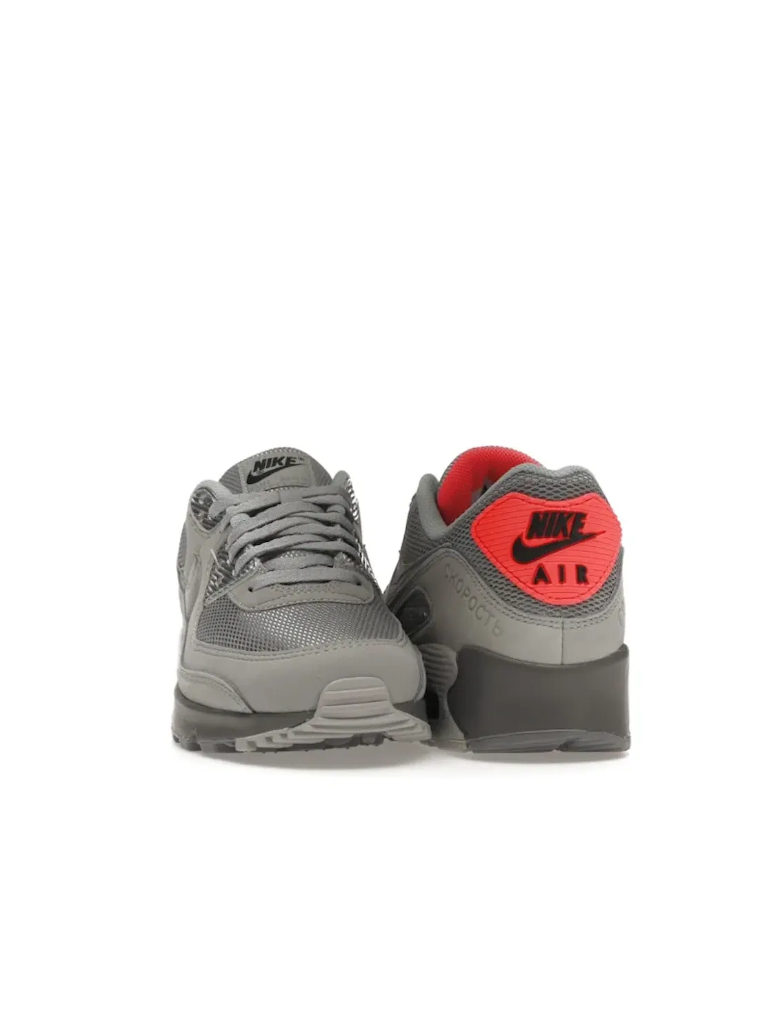 Мужские кроссовки Lifestyle с принтом Nike Air Max 90 Moscow Nike — изображение 2 из 4, серый/-синий