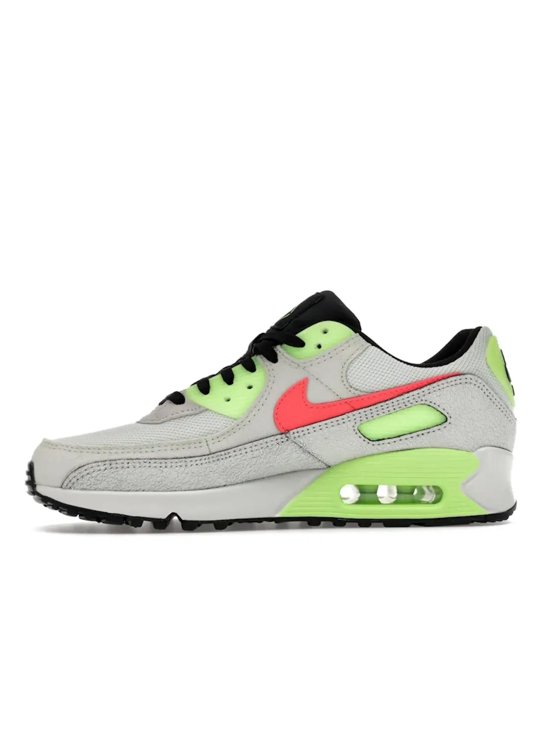 Мужские кроссовки Lifestyle с амортизацией Nike Air Max 90 — изображение 3 из 4, серый/--черный