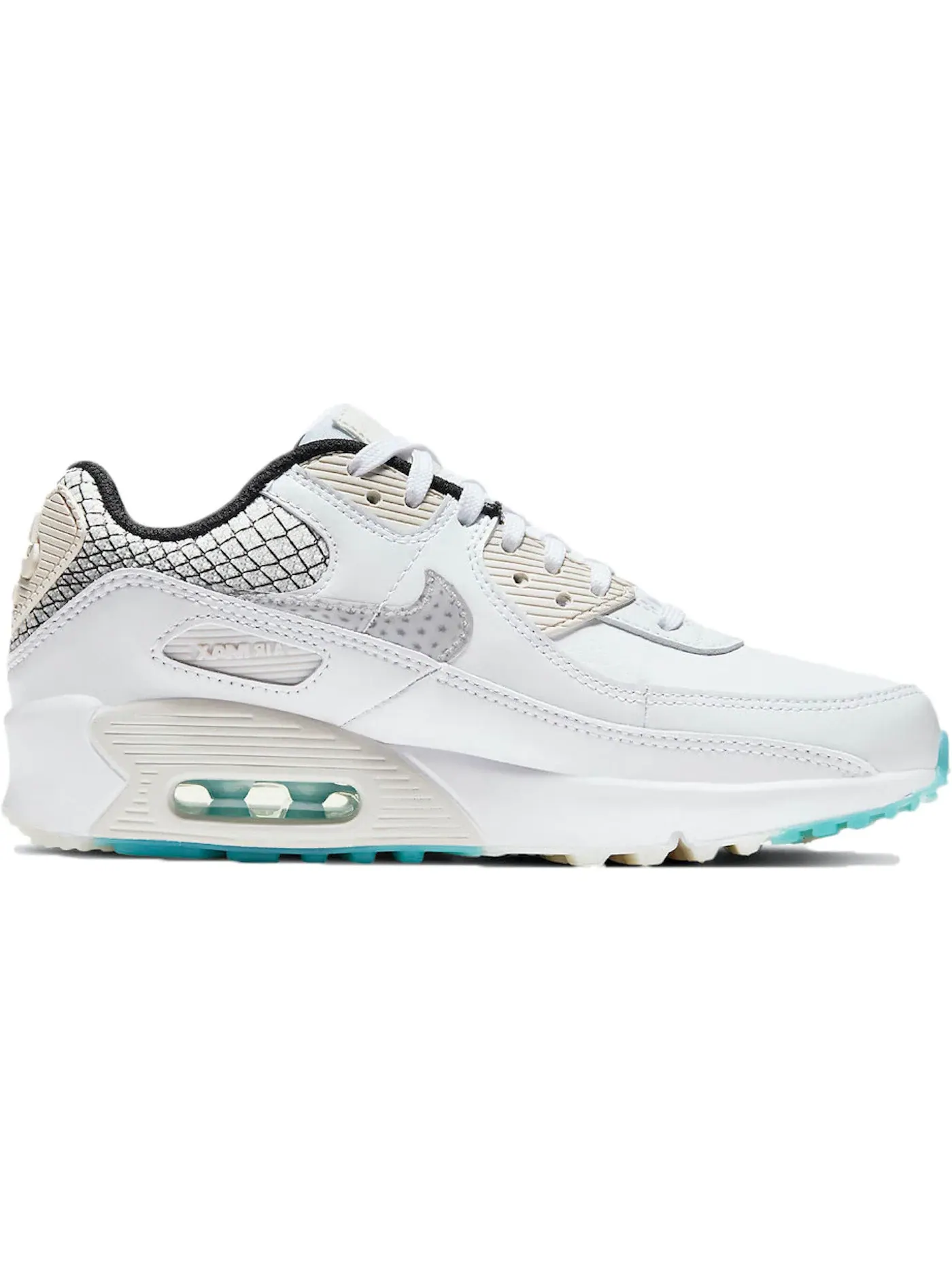 Детские кроссовки Lifestyle Nike Air Max 90 — изображение 1 из 1, белый/черный