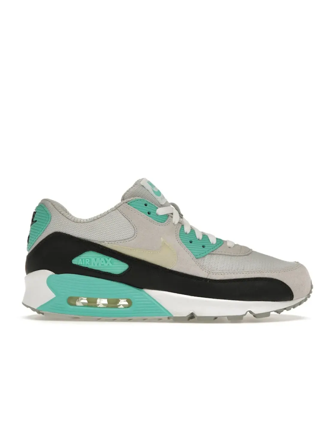 Женские кроссовки Lifestyle Nike Air Max 90 — изображение 1 из 4, серый/белый-черный
