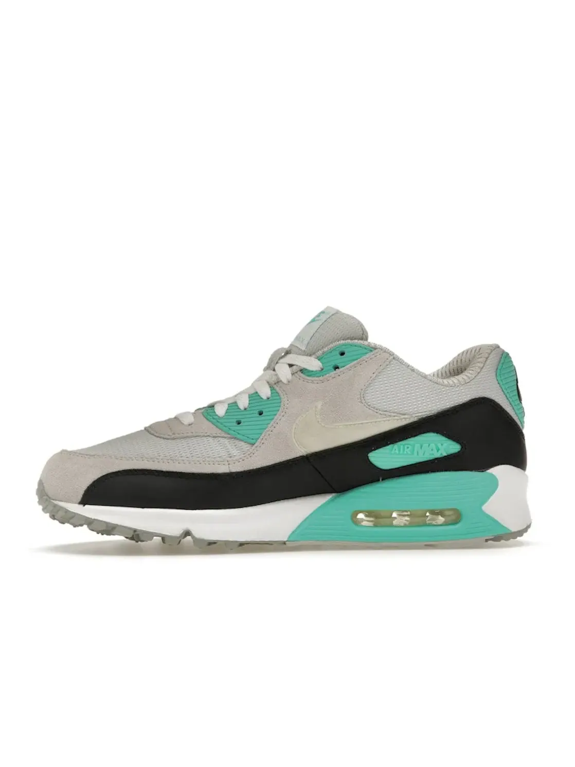 Женские кроссовки Lifestyle Nike Air Max 90 — изображение 3 из 4, серый/белый-черный