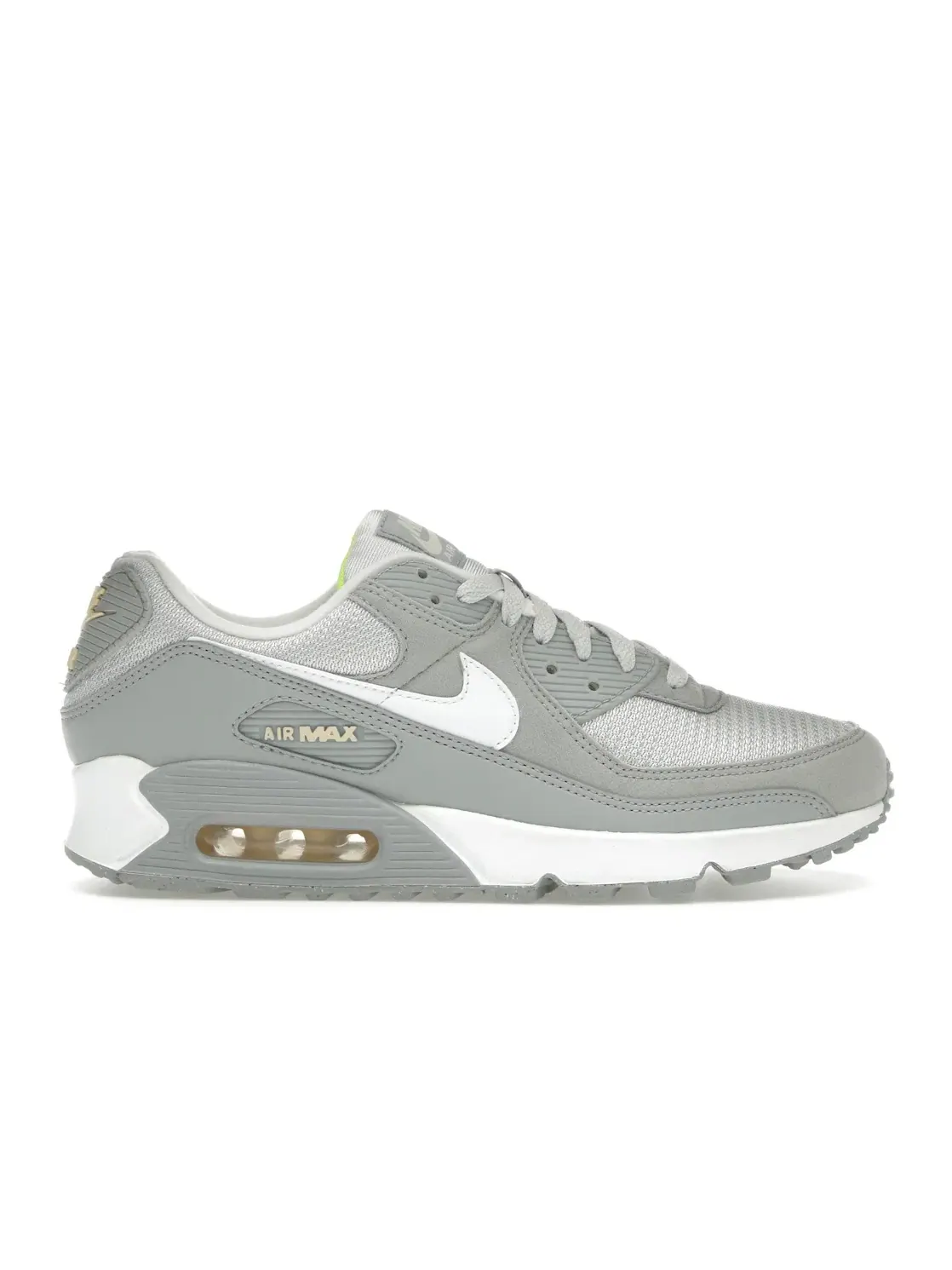 Мужские кроссовки Lifestyle Nike Air Max 90 Next Nature — изображение 1 из 4, светлый серый/белый