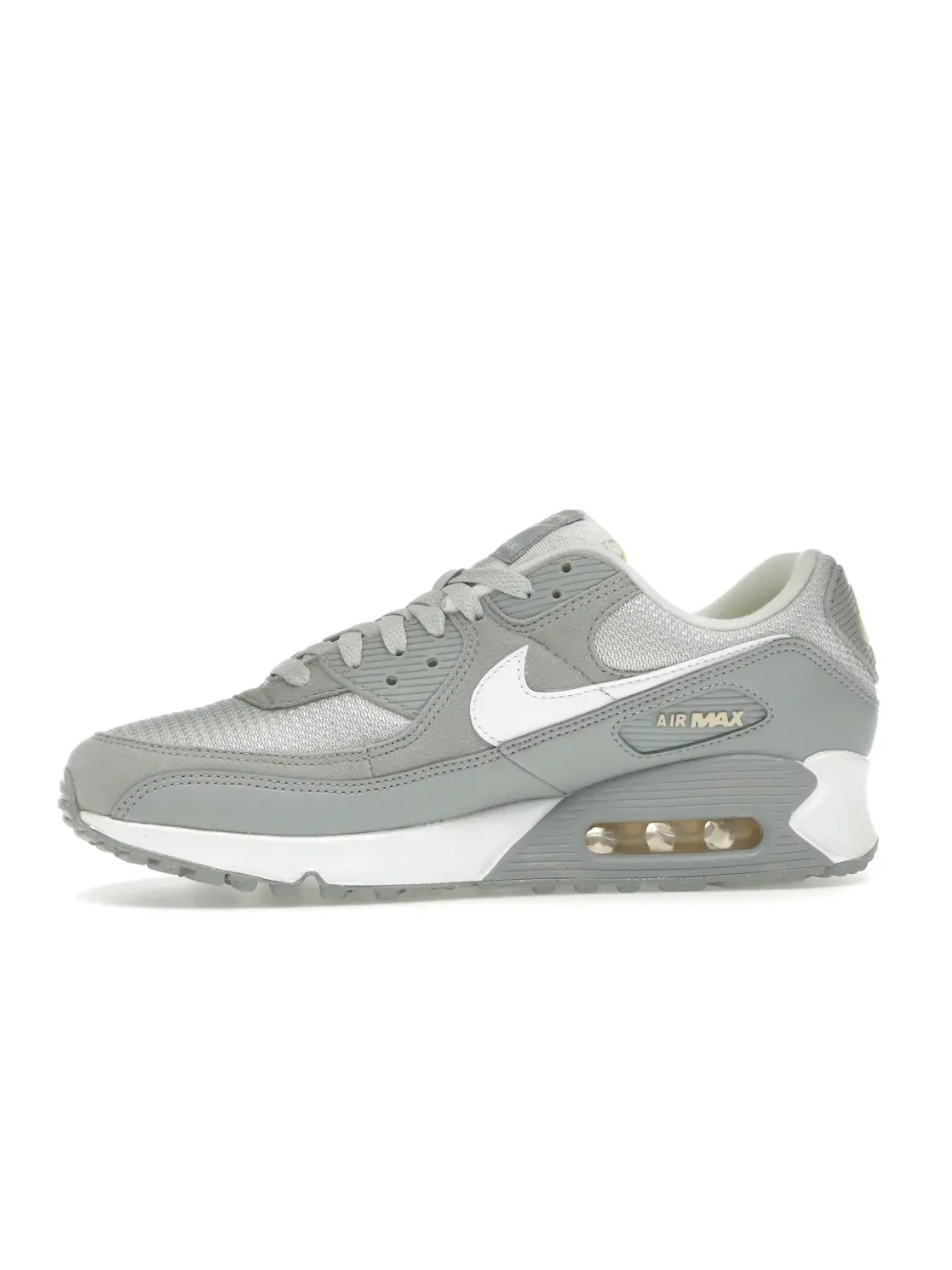Мужские кроссовки Lifestyle Nike Air Max 90 Next Nature — изображение 3 из 4, светлый серый/белый