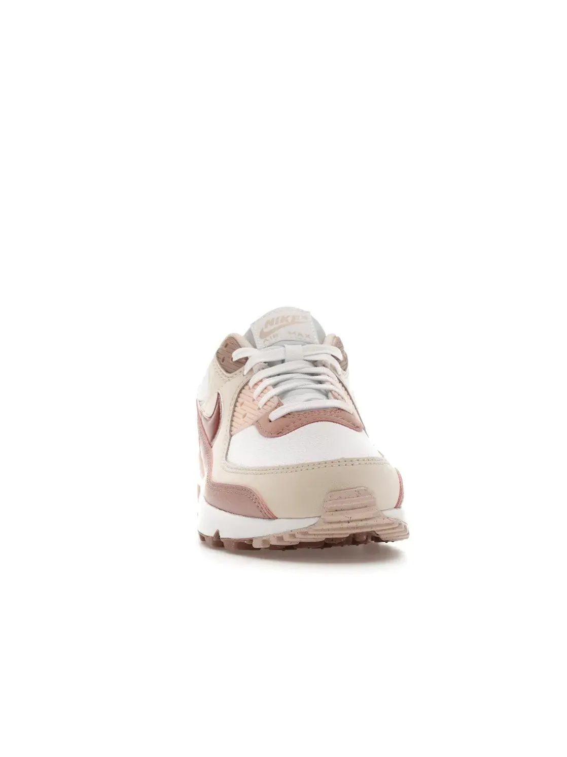 Женские кроссовки Lifestyle Nike Air Max 90 Next Nature Premium — изображение 2 из 4, белый белый розовый