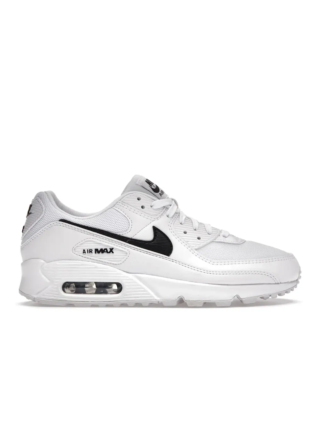 Женские кроссовки с амортизацией Nike Air Max 90 Next Nature — изображение 1 из 4, белый/белый/черный