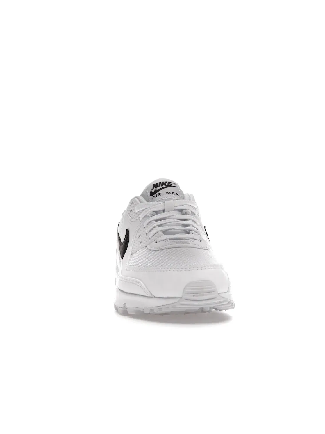 Женские кроссовки с амортизацией Nike Air Max 90 Next Nature — изображение 2 из 4, белый/белый/черный