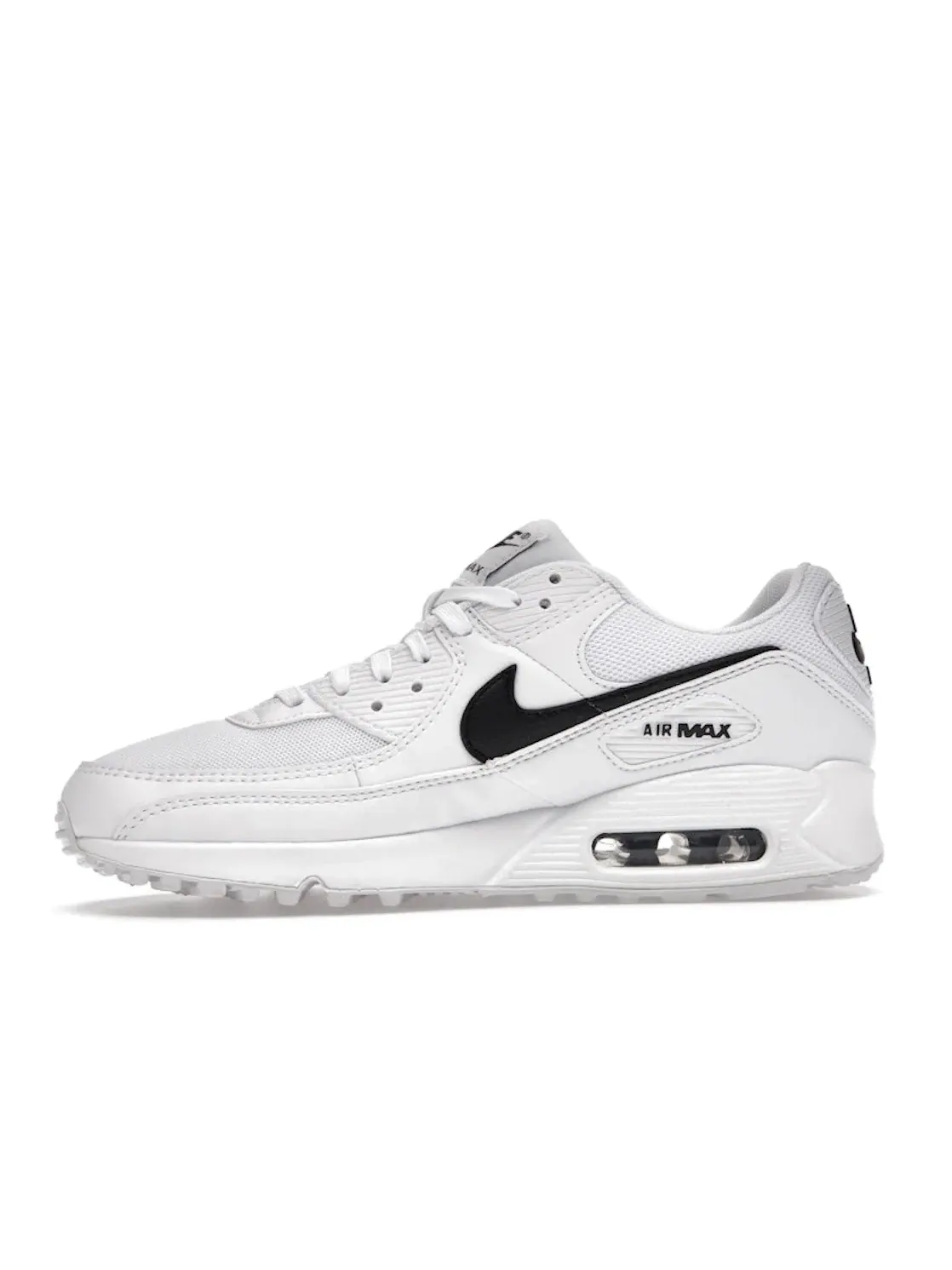 Женские кроссовки с амортизацией Nike Air Max 90 Next Nature — изображение 3 из 4, белый/белый/черный
