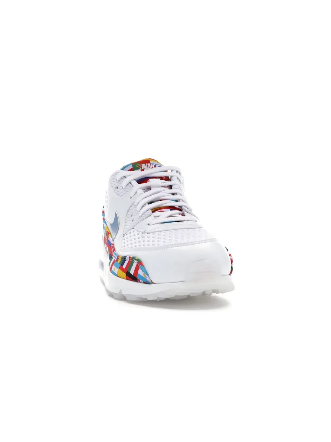 Мужские кроссовки с принтом Nike Air Max 90 — изображение 2 из 4, белый/мульти