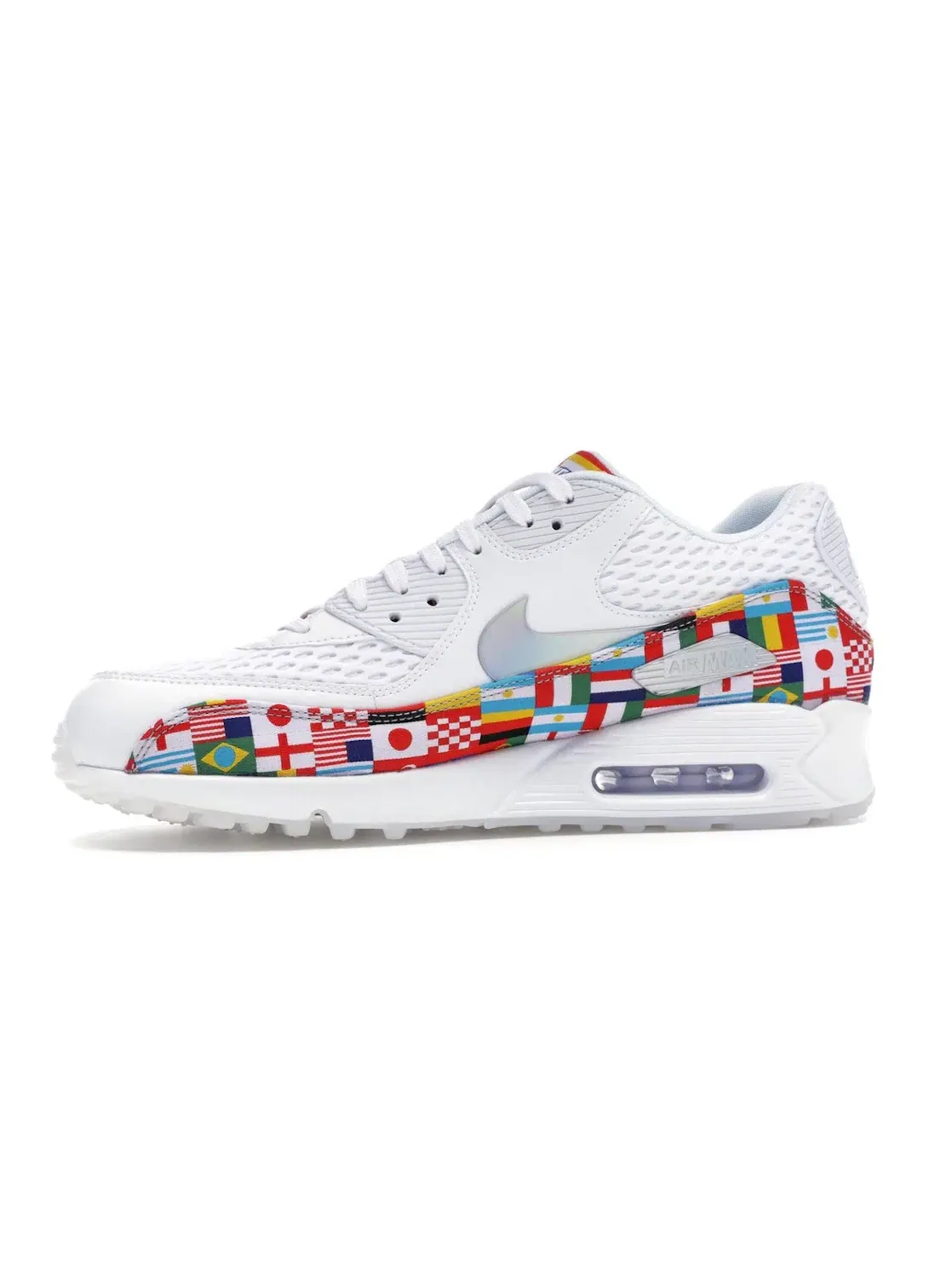 Мужские кроссовки с принтом Nike Air Max 90 — изображение 3 из 4, белый/мульти