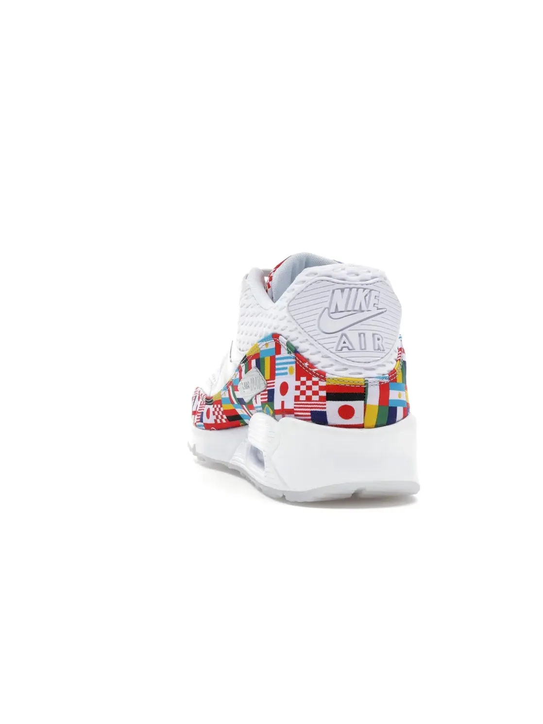 Мужские кроссовки с принтом Nike Air Max 90 — изображение 4 из 4, белый/мульти