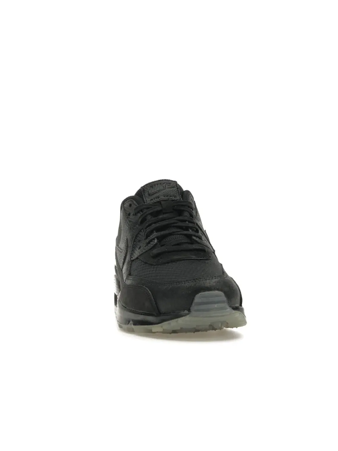 Мужские кроссовки Lifestyle с принтом Nike Air Max 90 Nike — изображение 2 из 4, черный/черный