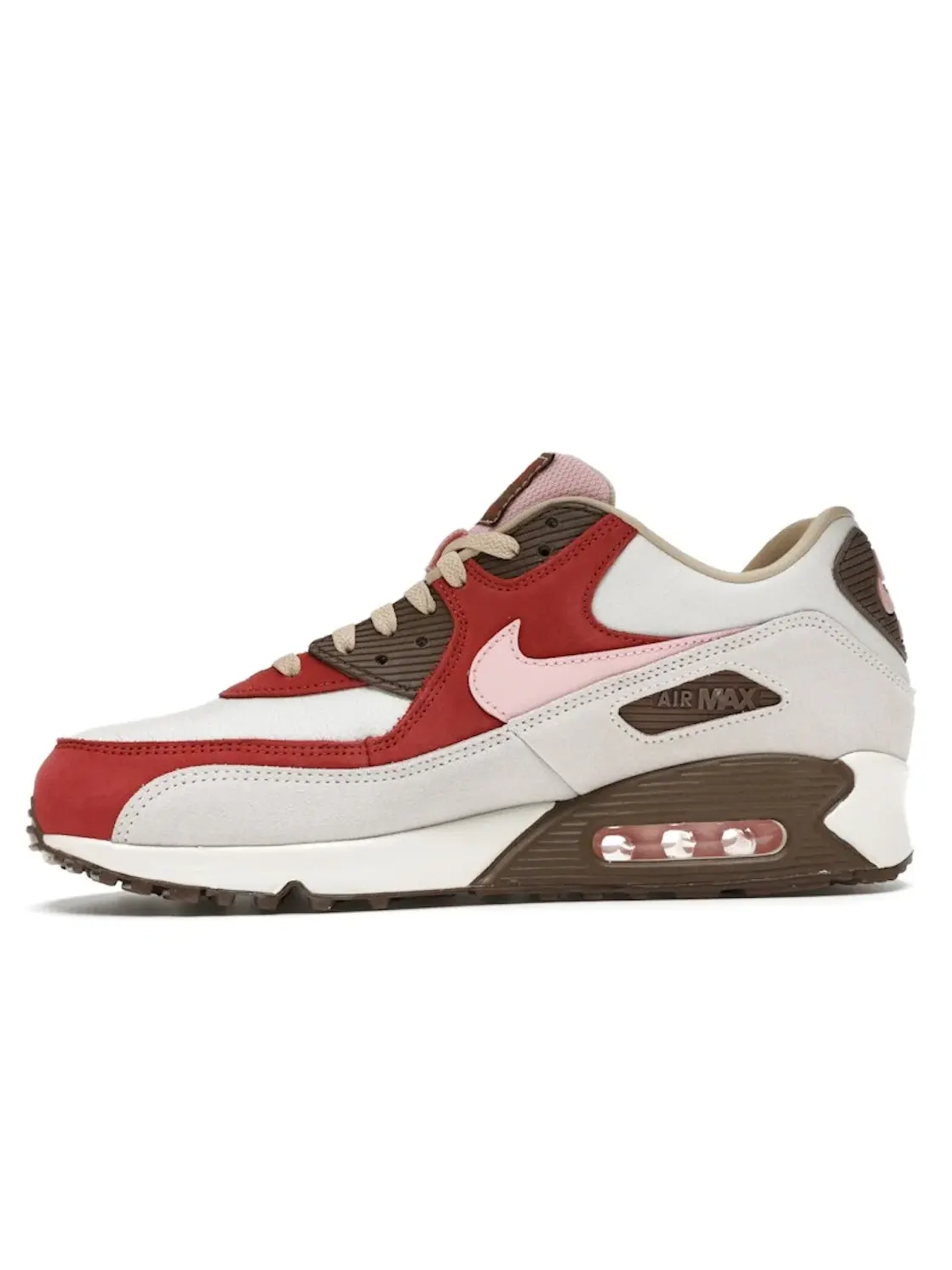 Мужские кроссовки Lifestyle с длинным язычком Nike Air Max 90 NRG — изображение 3 из 4, коричневый