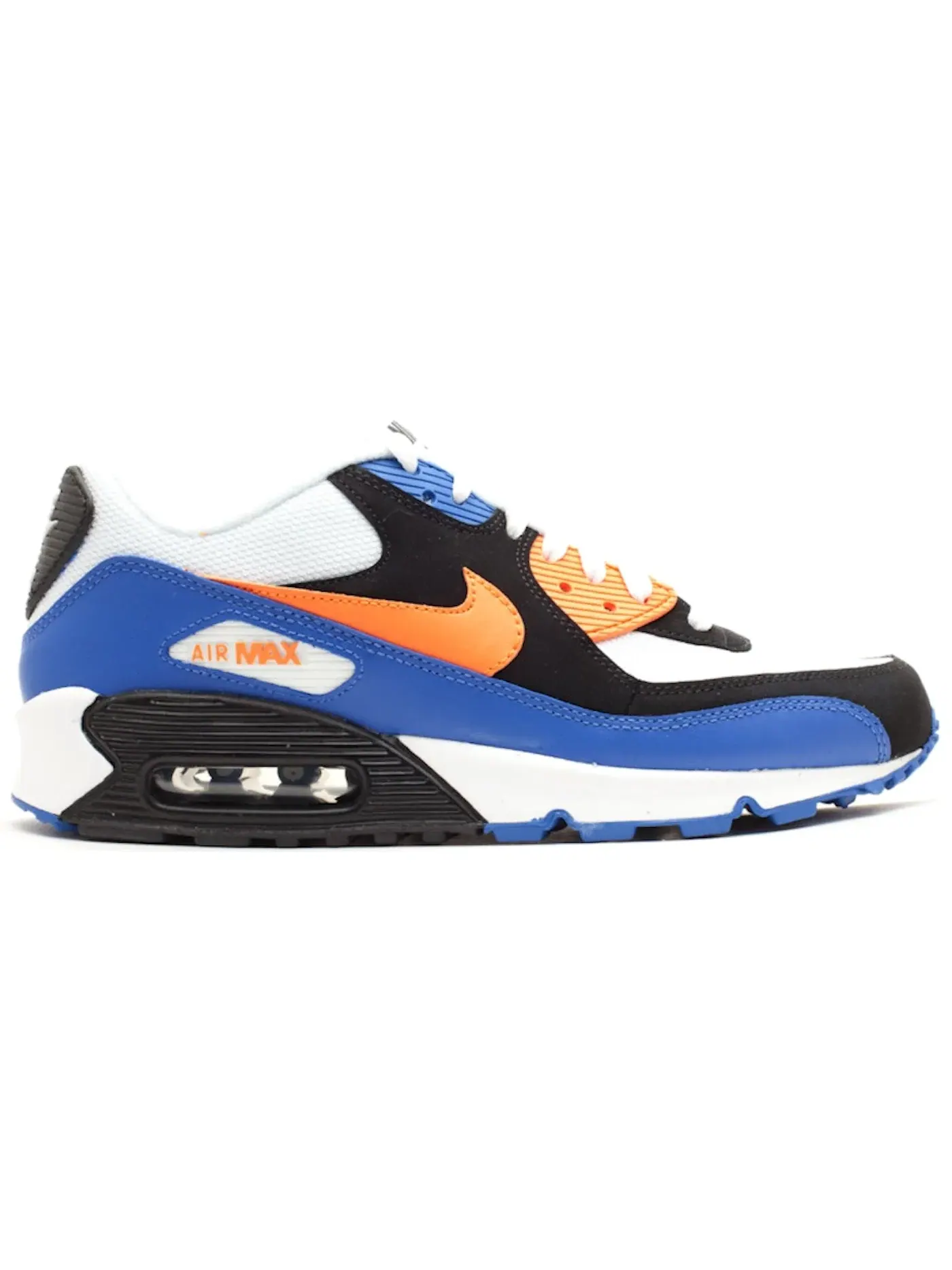 Мужские кроссовки Lifestyle Nike Air Max 90 — изображение 1 из 1, белый/яркий-черный