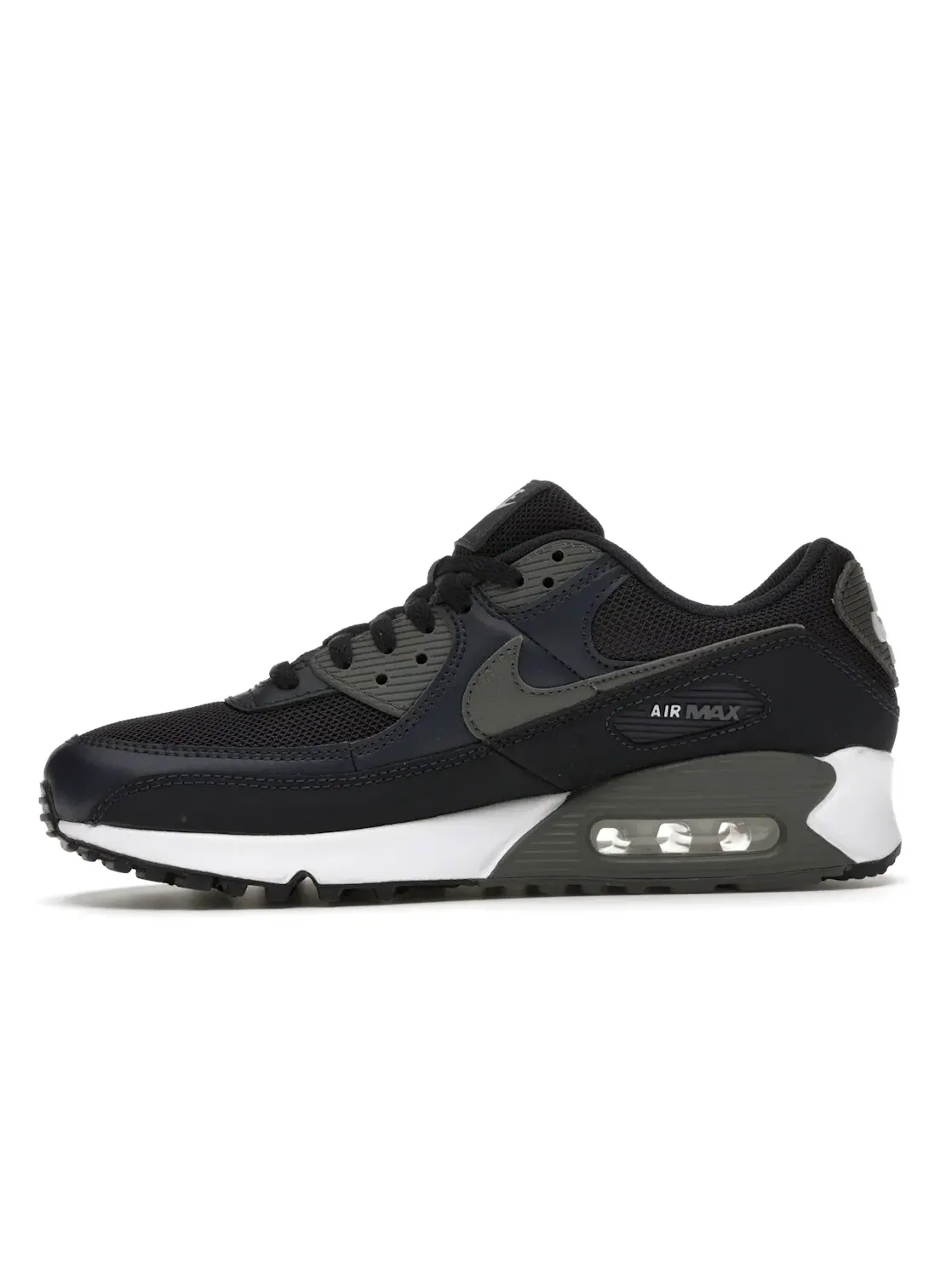 Мужские кроссовки Lifestyle Nike Air Max 90 — изображение 3 из 4, белый/серый