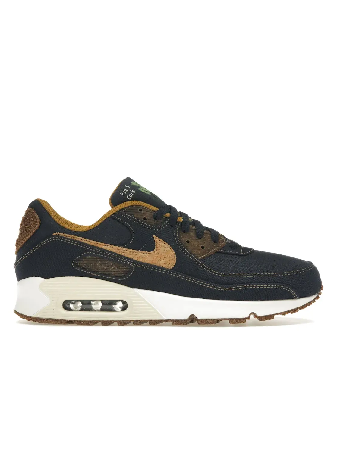 Мужские кроссовки с технологией Air Nike Air Max 90 Nike — изображение 1 из 4, белый