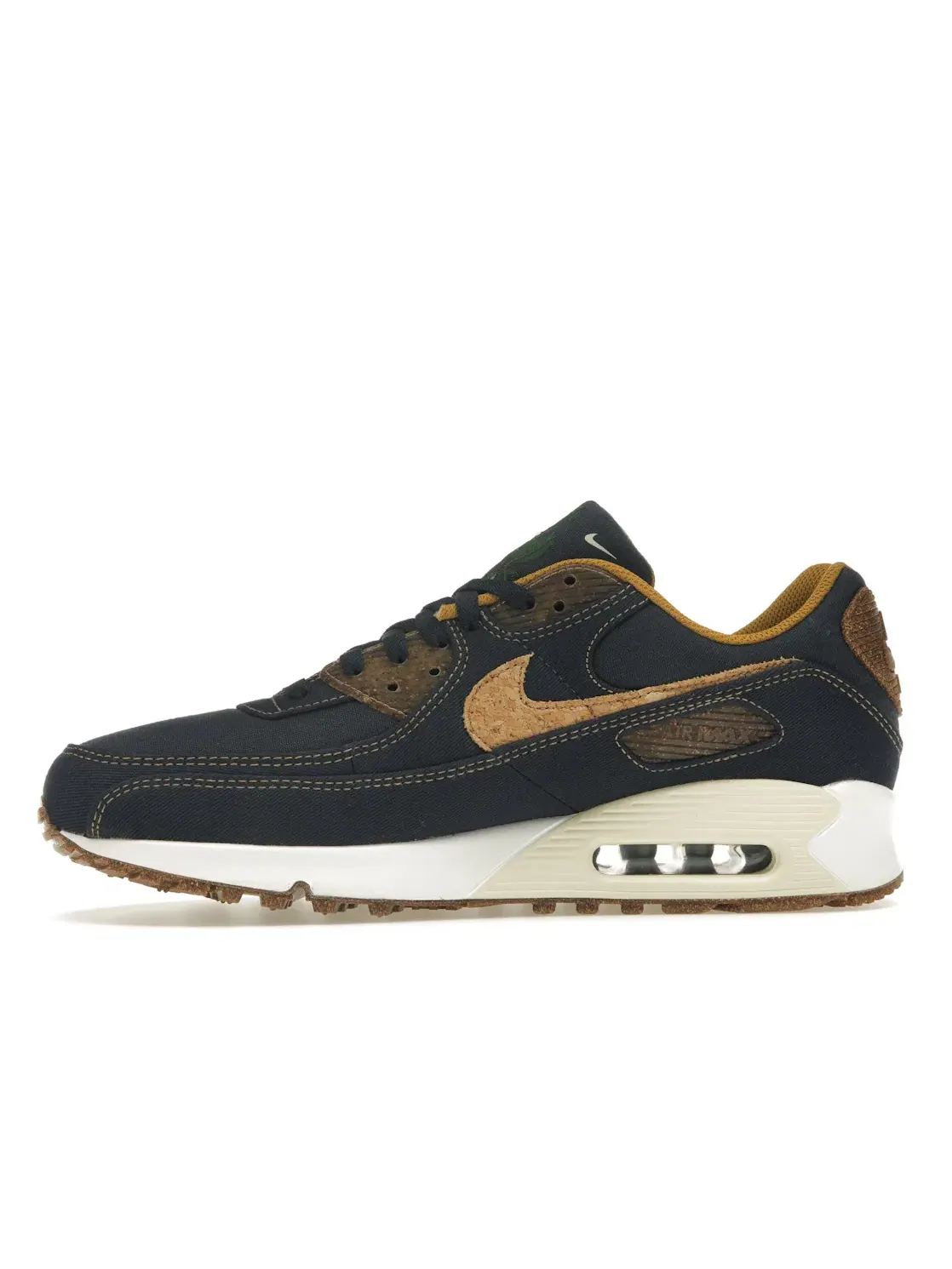 Мужские кроссовки с технологией Air Nike Air Max 90 Nike — изображение 3 из 4, белый