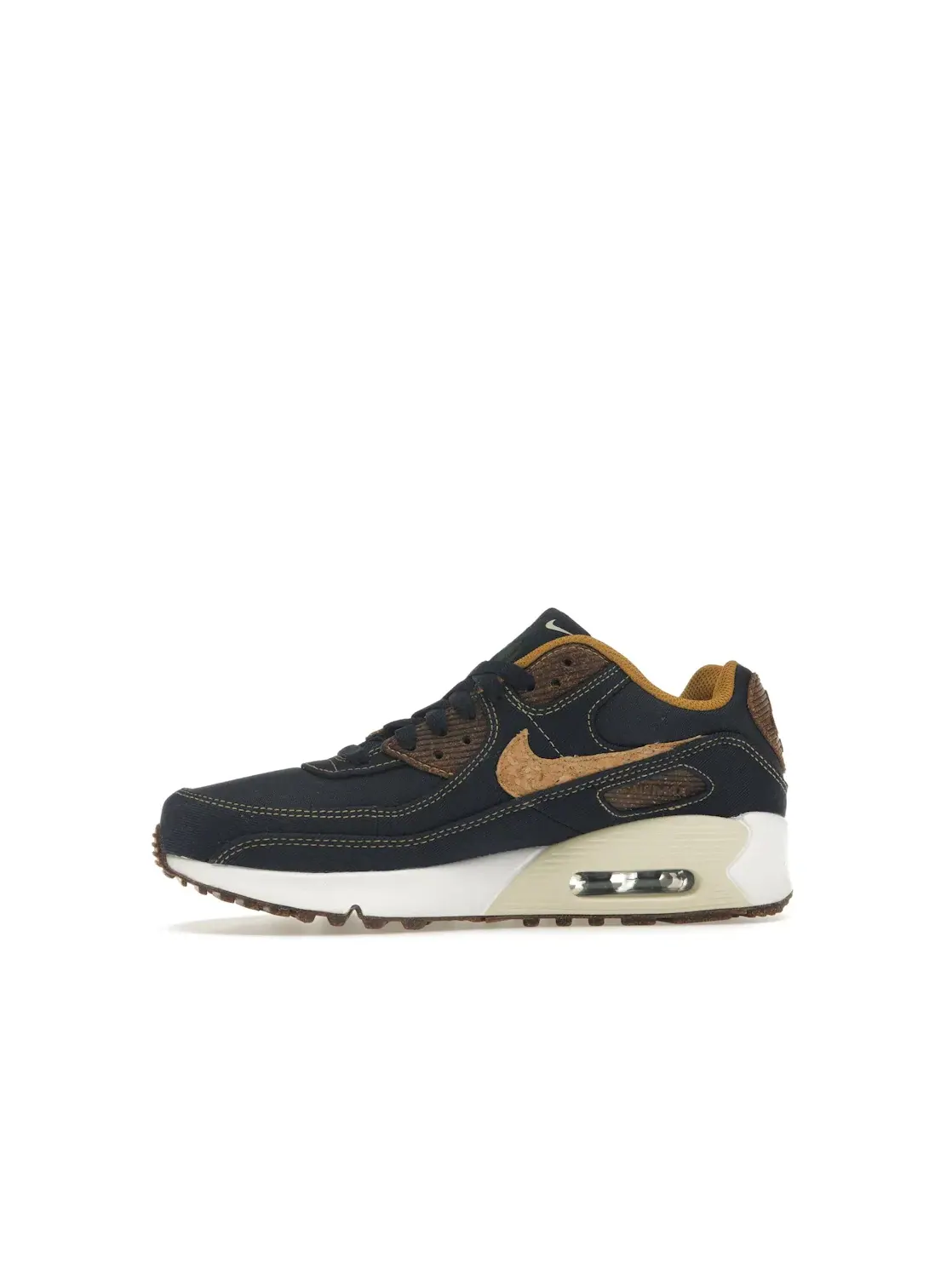 Детские кроссовки Lifestyle Nike Air Max 90 — изображение 3 из 4, белый