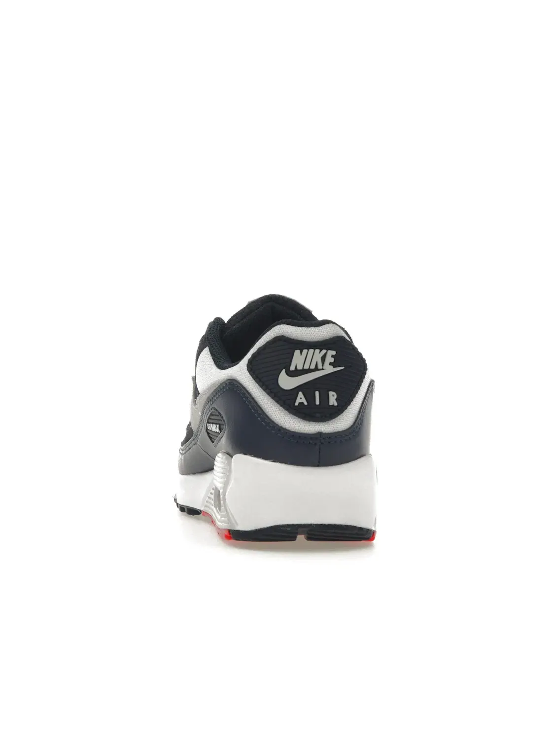 Мужские кроссовки Lifestyle Nike Air Max 90 — изображение 4 из 4, белый/красный/платиновый