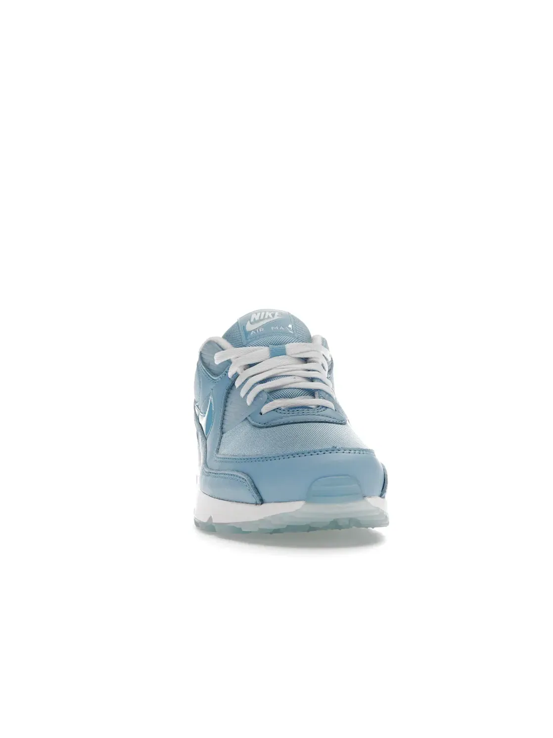 Мужские кроссовки Lifestyle с видимой подушкой Air Max Nike Air Max 90 — изображение 2 из 4, синий-белый