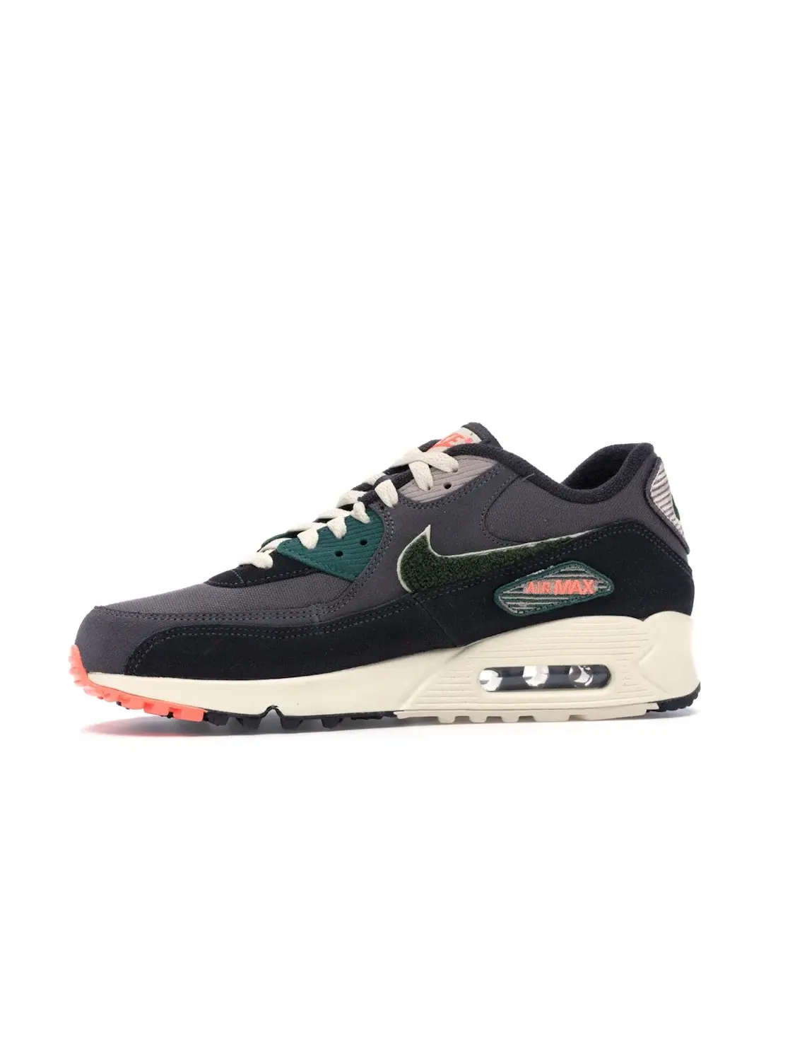 Мужские кроссовки Lifestyle Nike Air Max 90 — изображение 3 из 4, серый/-светлый кремовый