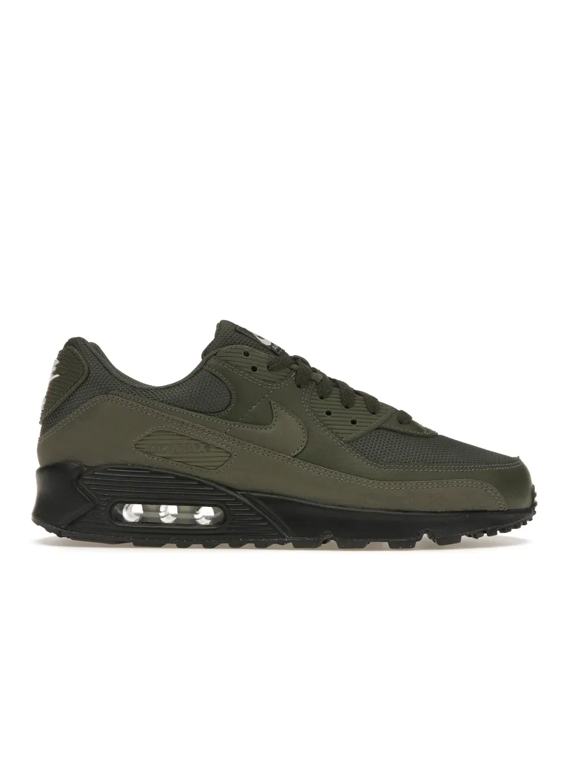 Мужские кроссовки Lifestyle с технологией Air Max Nike Air Max 90 — изображение 1 из 4, оливковый/черный