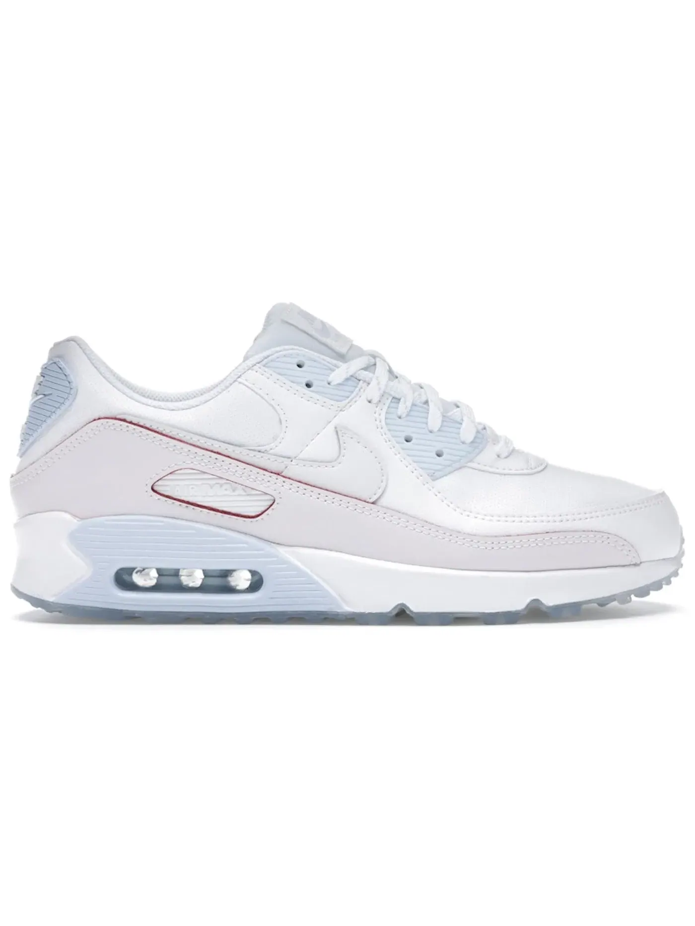 Мужские кроссовки Lifestyle Nike Air Max 90 — изображение 1 из 1, белый/синий-яркий
