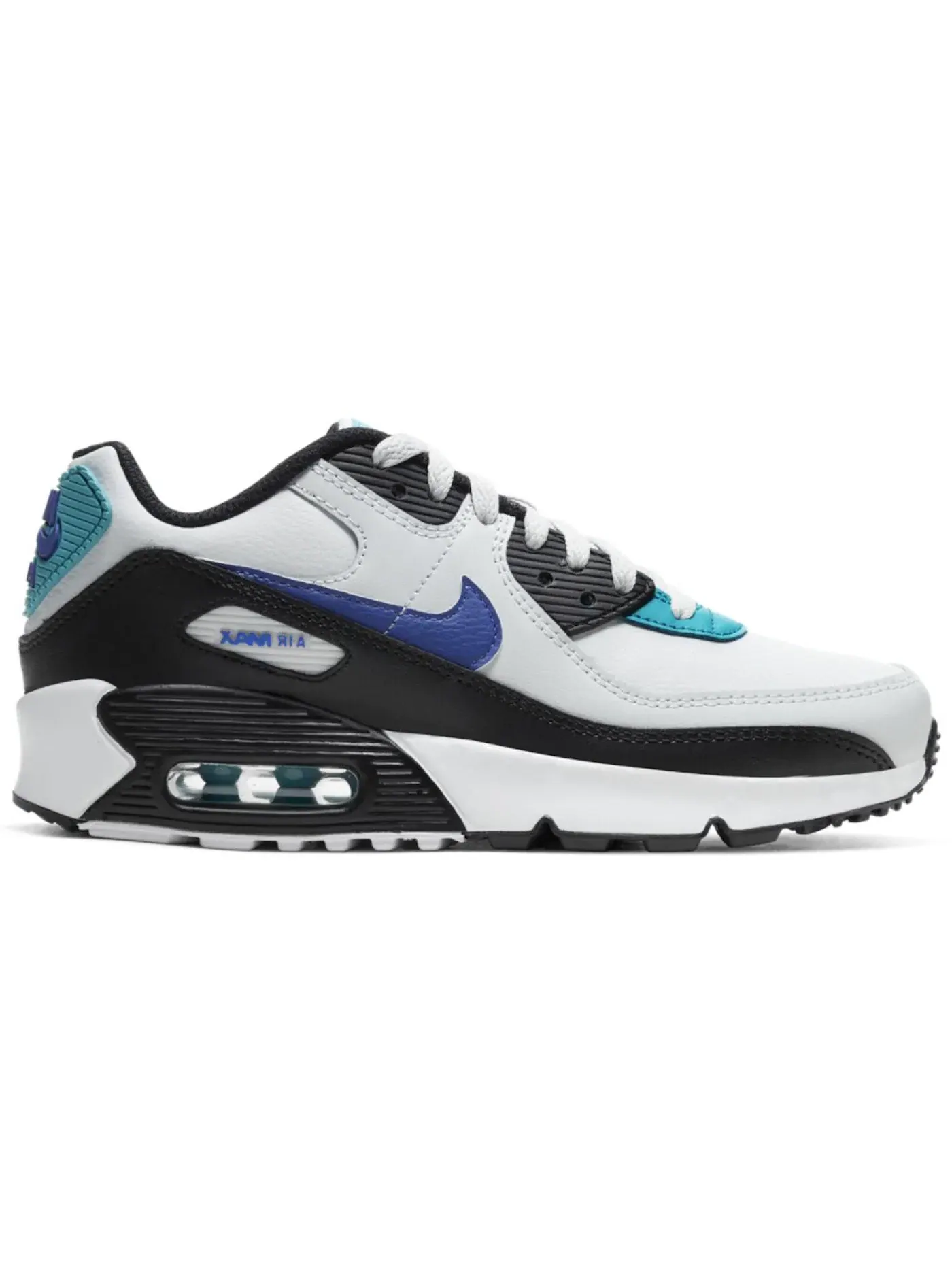 Детские кроссовки Lifestyle Nike Air Max 90 — изображение 1 из 1, белый/синий-голубой