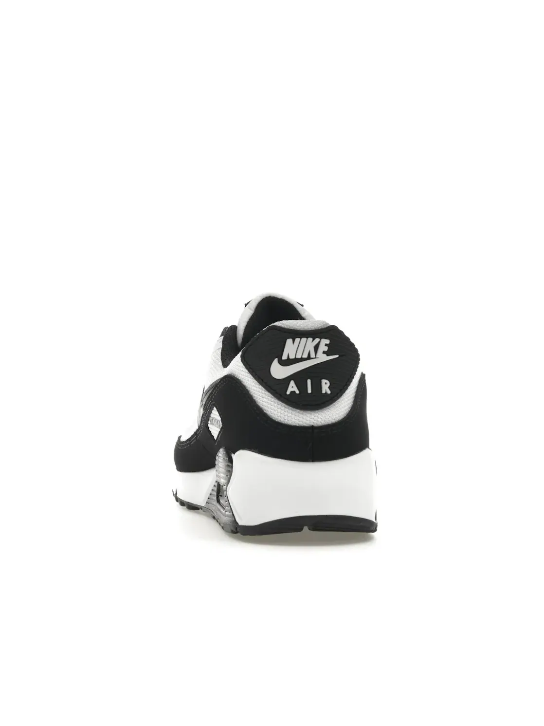 Мужские кроссовки с амортизацией Nike Air Max 90 Nike — изображение 4 из 4, белый черный белый