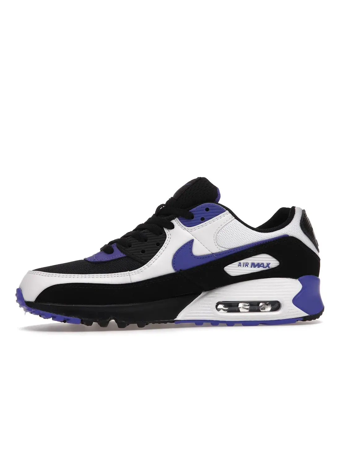 Мужские кроссовки с амортизацией Nike Air Max 90 Persian Violet — изображение 3 из 4, черный/белый-фиолетовый