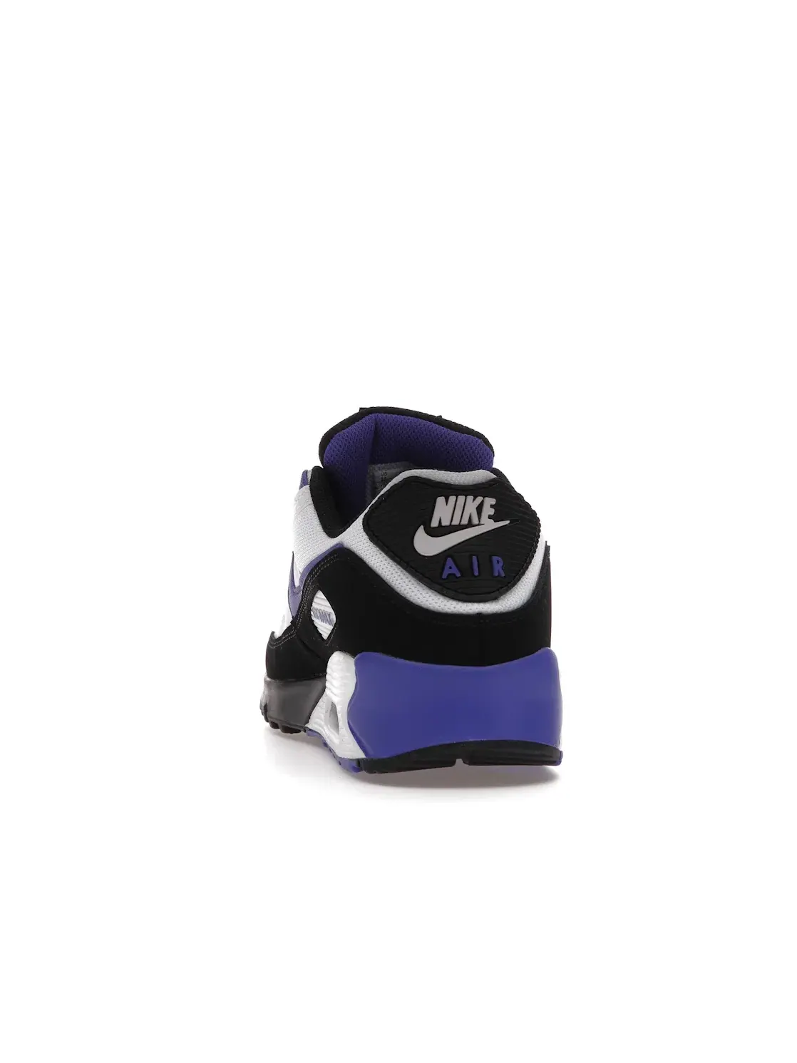 Мужские кроссовки с амортизацией Nike Air Max 90 Persian Violet — изображение 4 из 4, черный/белый-фиолетовый