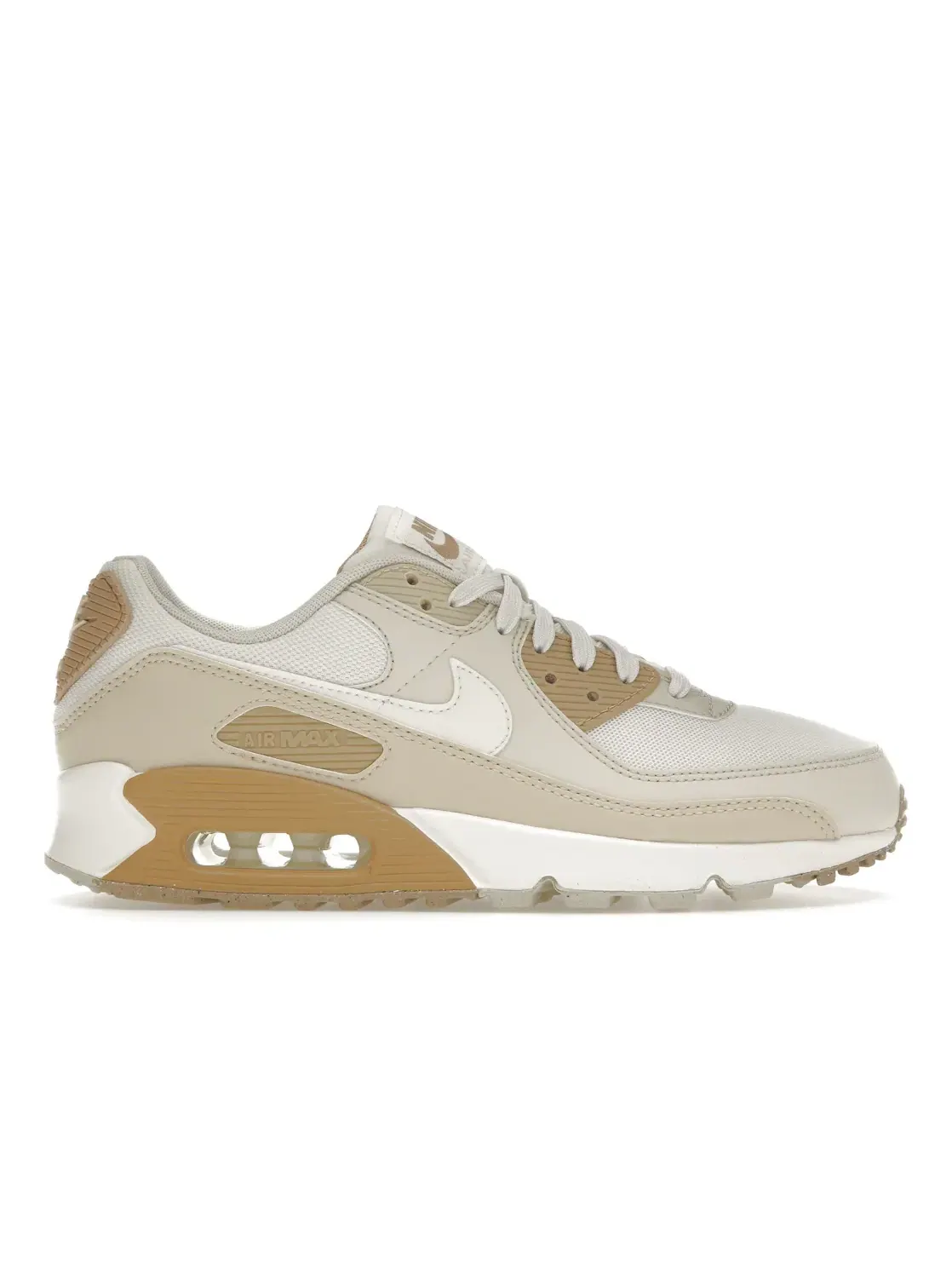 Женские кроссовки с воздушной подушкой Nike Air Max 90 — изображение 1 из 4, светлый коричневый