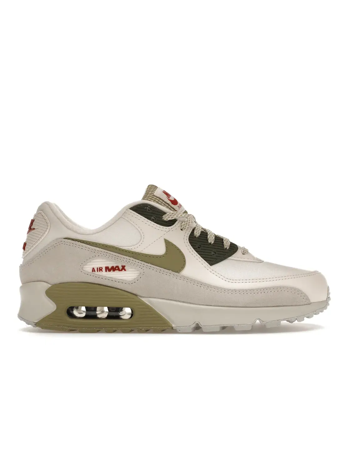 Мужские кроссовки повседневные Nike Air Max 90 — изображение 1 из 4, светлый/хаки/оливковый