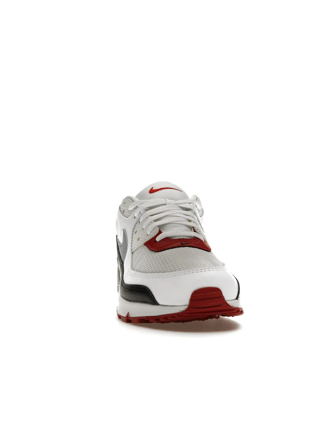 Мужские кроссовки Lifestyle с видимой амортизацией Nike Air Max 90 — изображение 2 из 4, красный/белый/серый