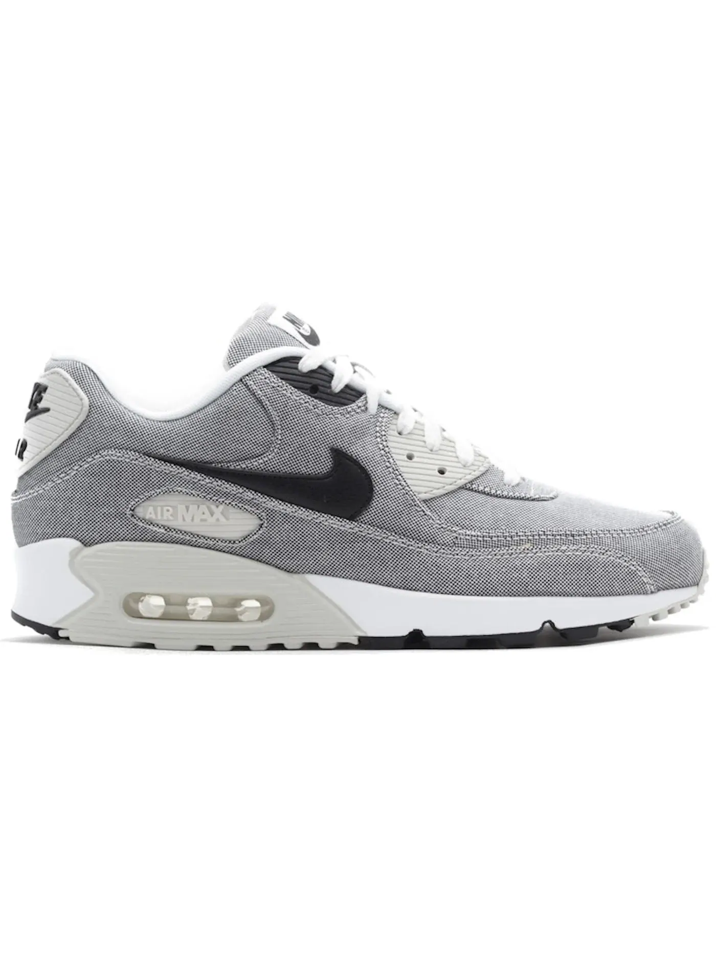 Мужские кроссовки Lifestyle Nike Air Max 90 — изображение 1 из 1, черный-светлый-белый