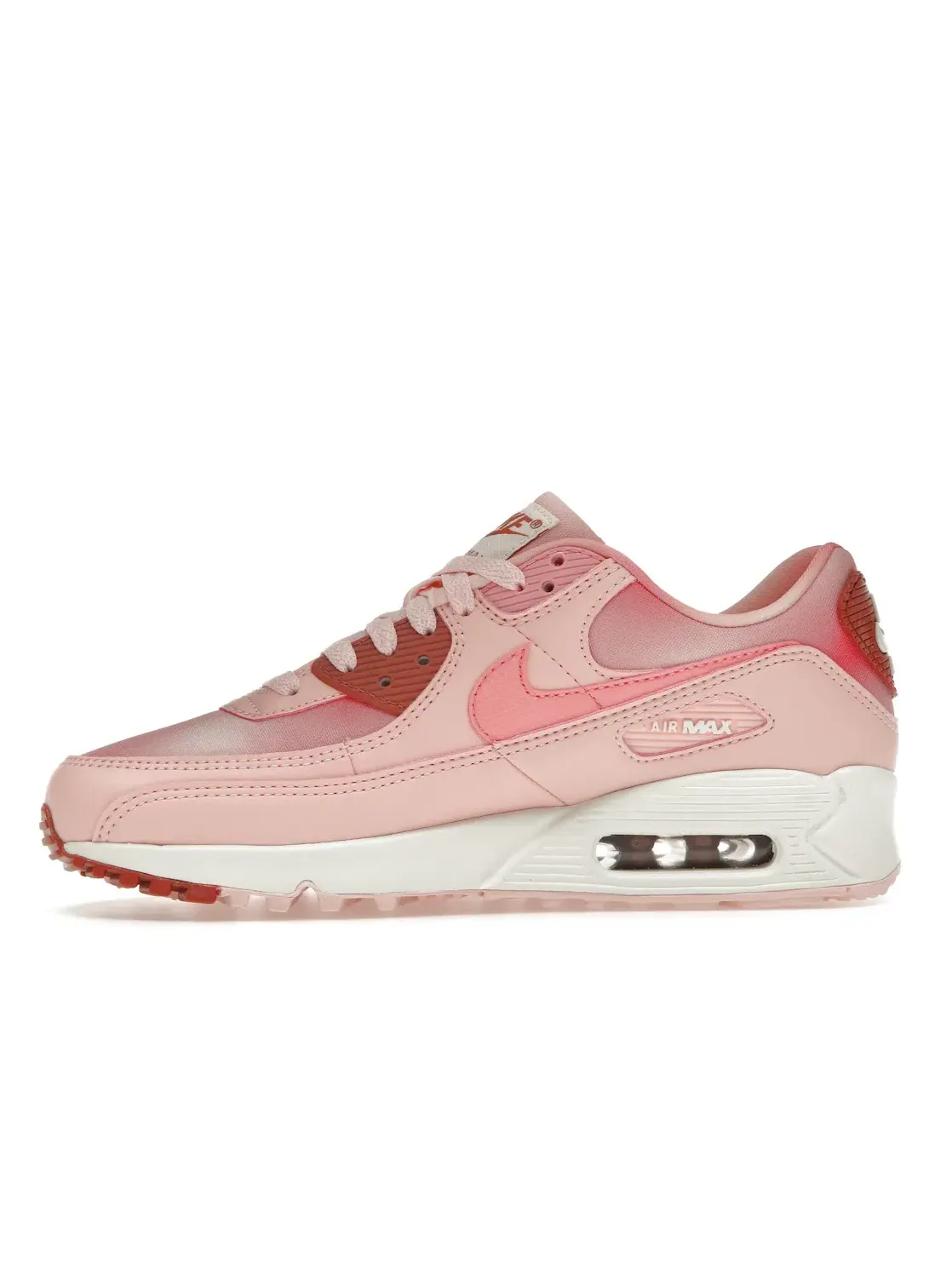 Женские кроссовки Lifestyle Nike Air Max 90 — изображение 3 из 4, розовый/розовый-красный