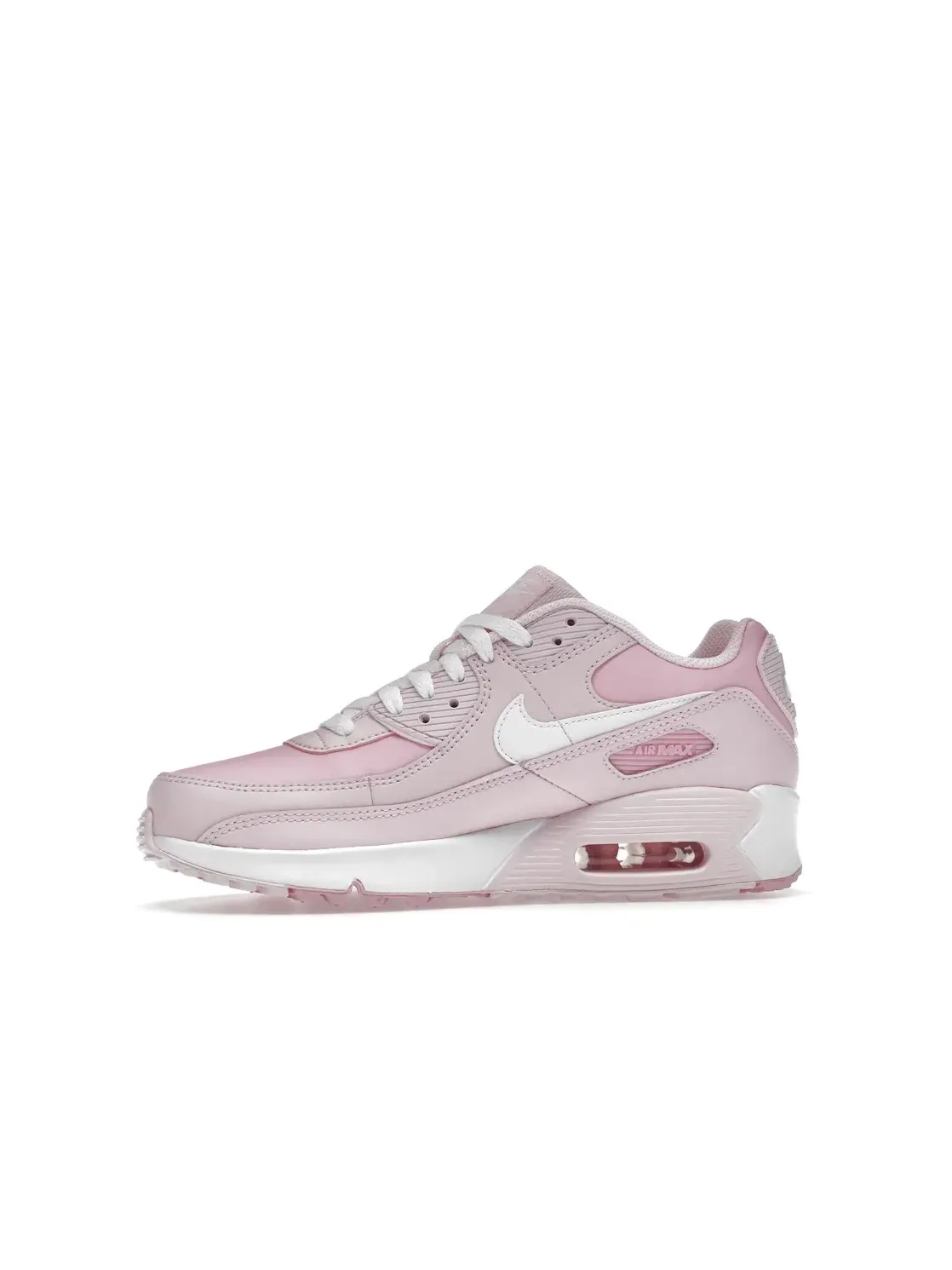 Детские кроссовки для повседневной носки Nike Air Max 90 Nike — изображение 3 из 4, розовый/белый-розовый