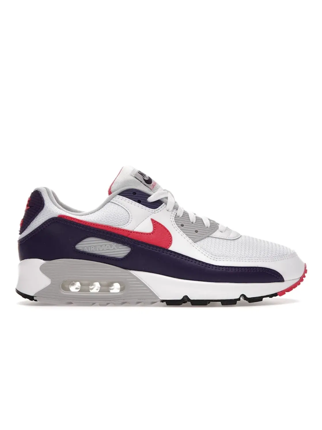 Женские кроссовки с амортизацией Air Max 90 Nike — изображение 1 из 4, белый/--серый