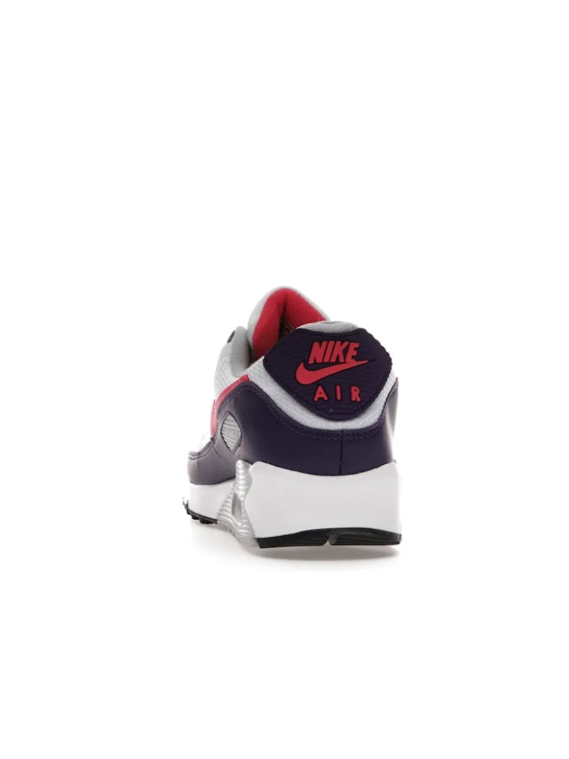 Женские кроссовки с амортизацией Air Max 90 Nike — изображение 4 из 4, белый/--серый