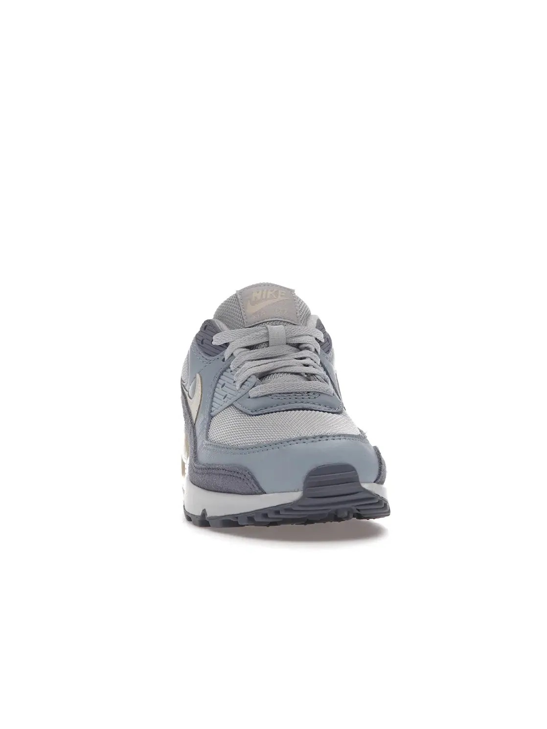 Мужские кроссовки Lifestyle с премиальным дизайном Nike Air Max 90 Premium — изображение 2 из 4, платиновый