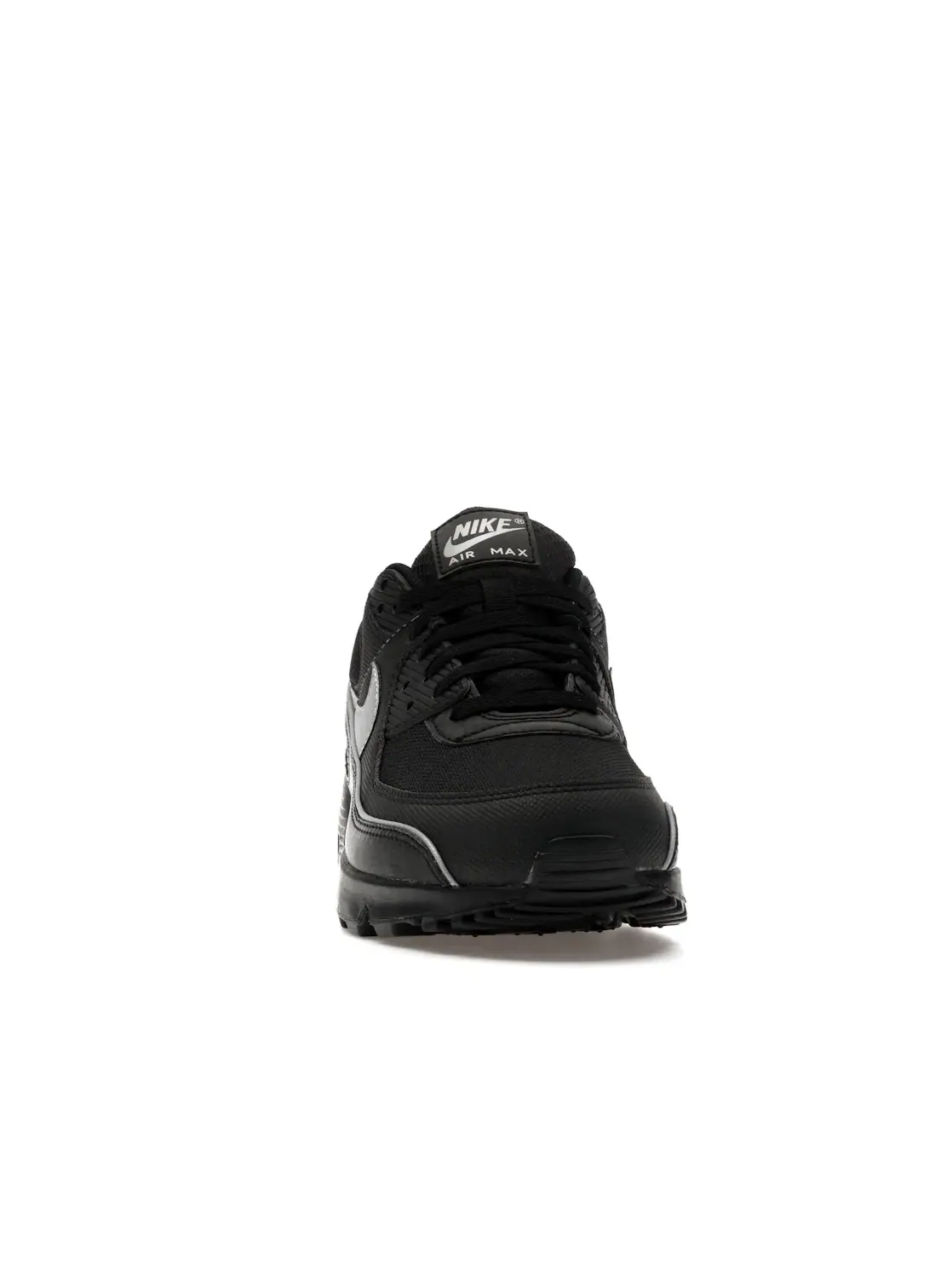Мужские кроссовки Lifestyle с отражающими элементами Nike Air Max 90 Premium — изображение 2 из 4, черный/черный//мульти