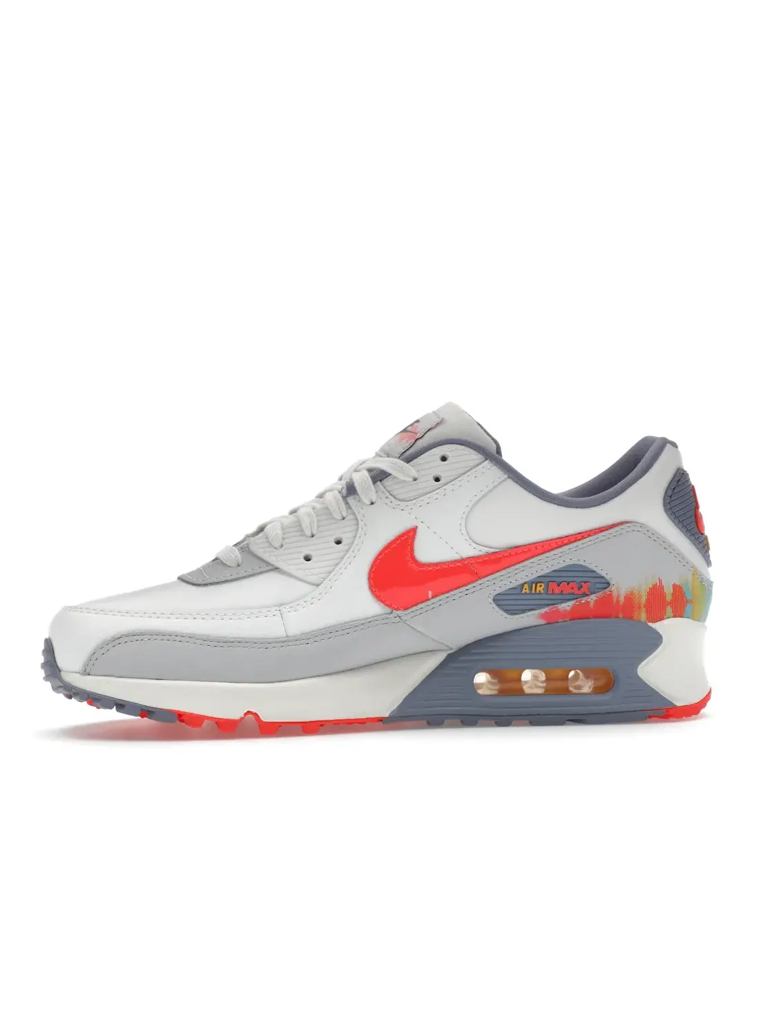 Мужские кроссовки Lifestyle с технологией Air Max Nike Air Max 90 Premium — изображение 3 из 4, белый//платиновый/яркий