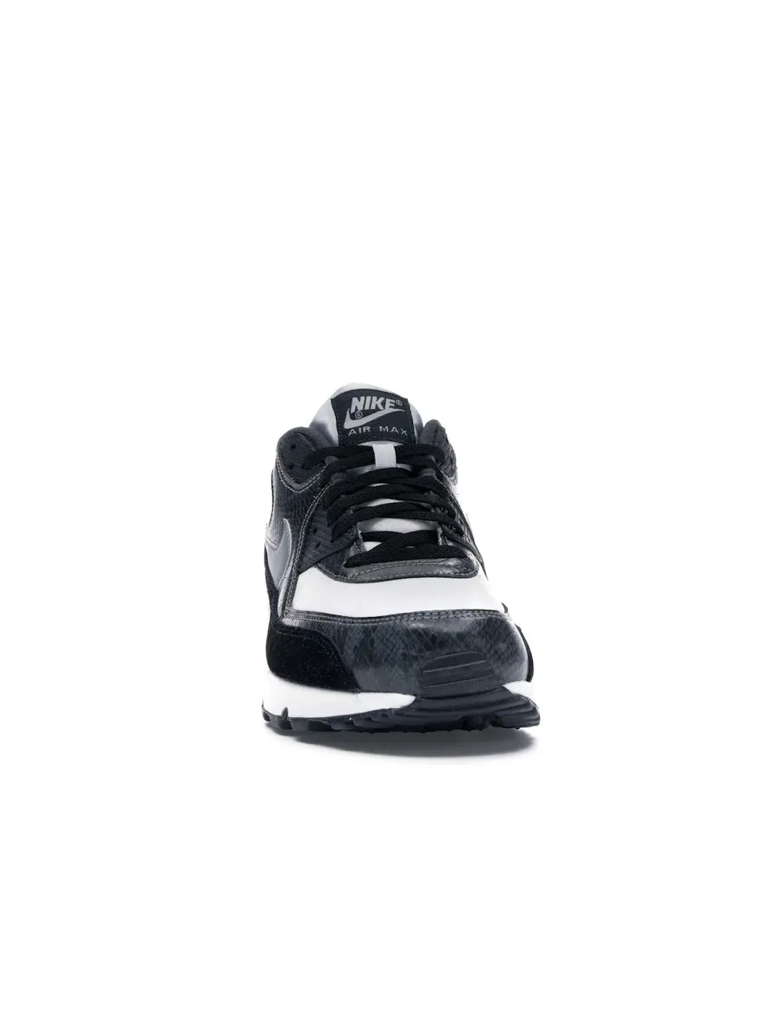 Мужские кроссовки Lifestyle с верхом из питона Nike Air Max 90 — изображение 2 из 4, белый/серый--черный
