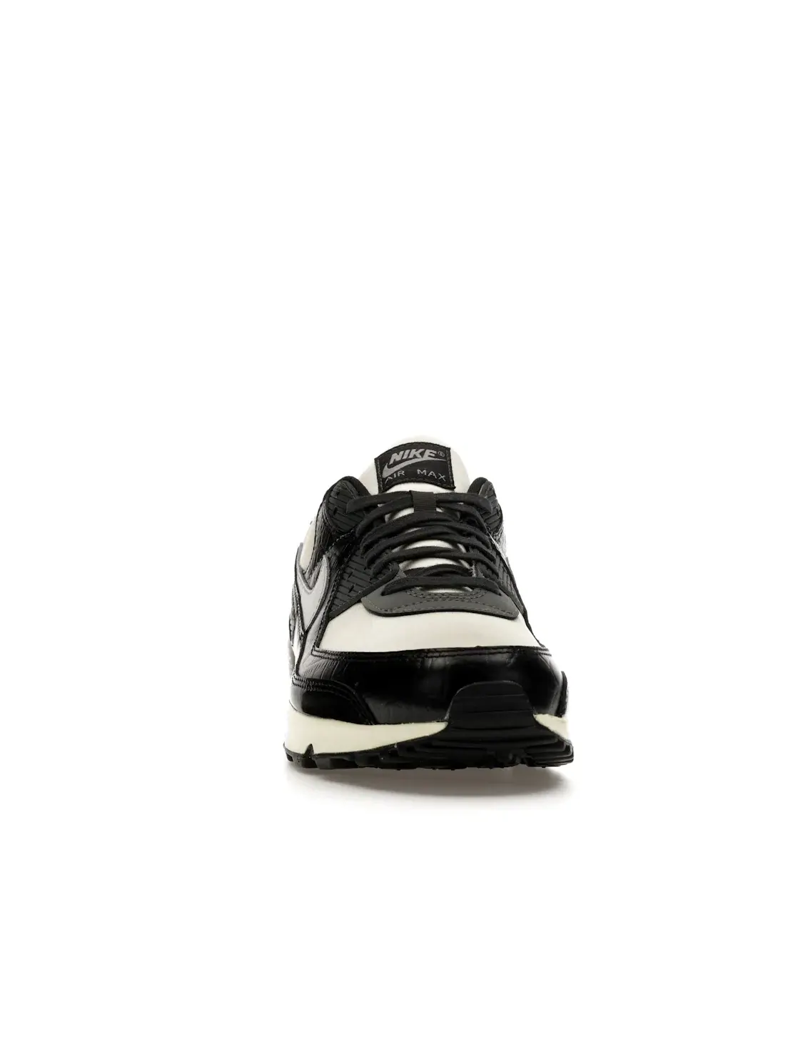 Мужские кроссовки Lifestyle с текстурой крокодила Nike Air Max 90 QS — изображение 2 из 4, светлый серый/черный