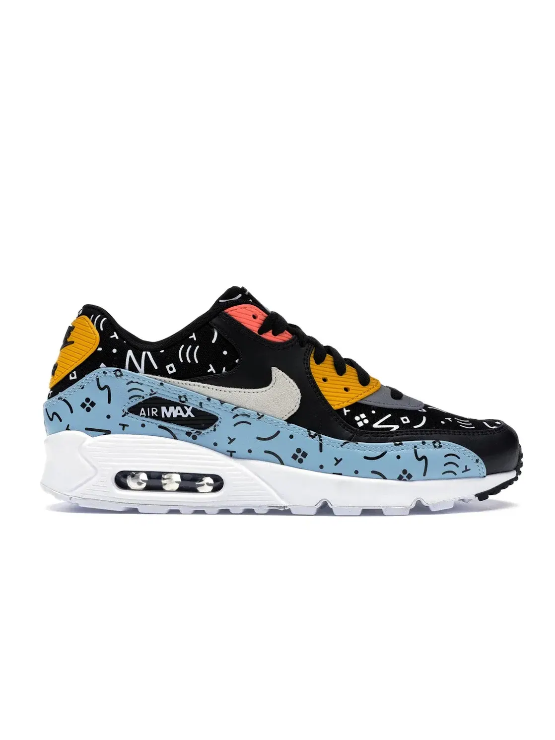 Мужские кроссовки Lifestyle Nike Air Max 90 — изображение 1 из 4, черный