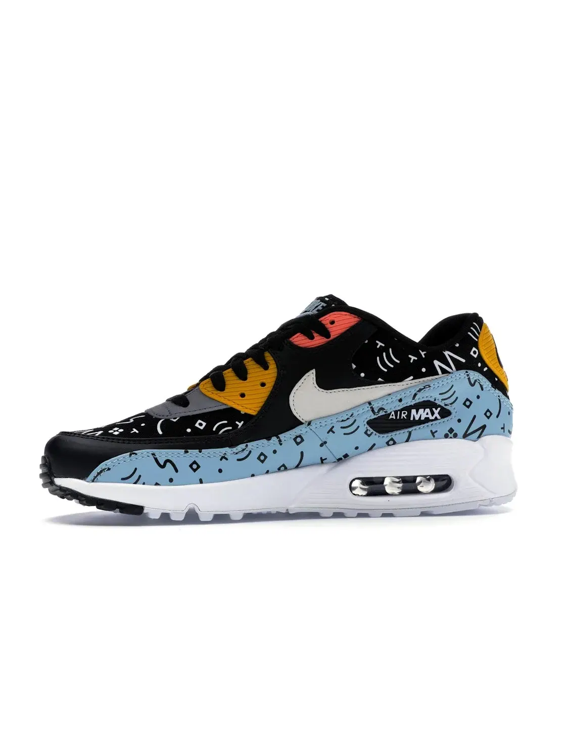 Мужские кроссовки Lifestyle Nike Air Max 90 — изображение 3 из 4, черный