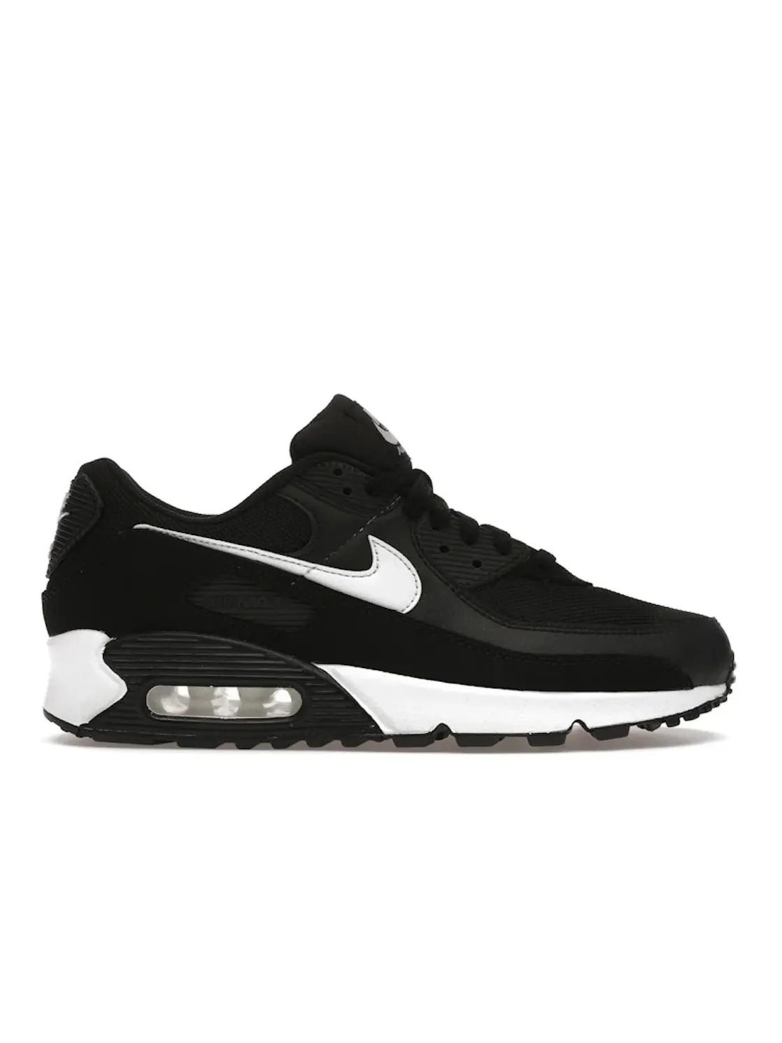 Женские кроссовки Lifestyle Nike Air Max 90 — изображение 1 из 4, черный/черный-белый