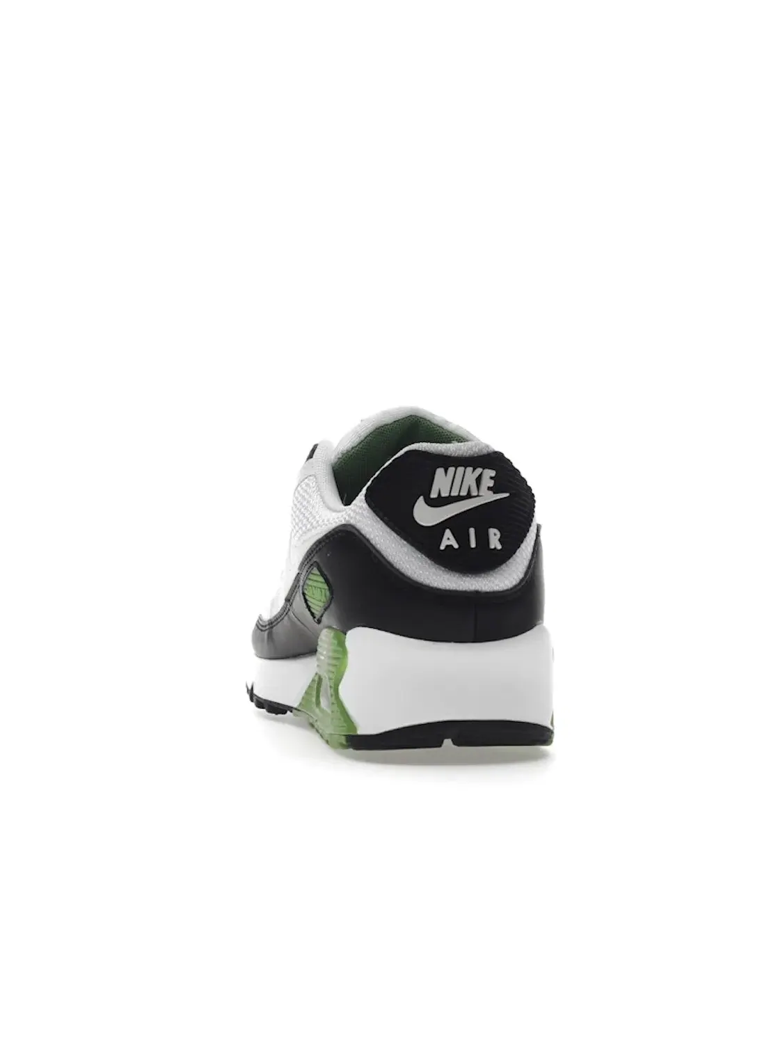 Мужские кроссовки с верхом из сетки и замши Nike Air Max 90 Recraft — изображение 4 из 4, белый/белый--черный