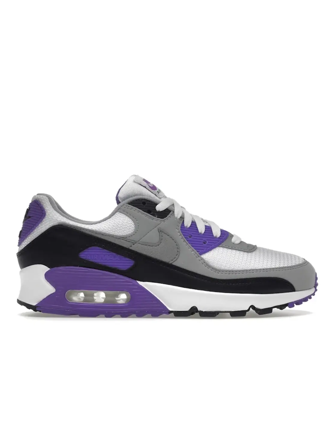 Мужские кроссовки Lifestyle Nike Air Max 90 Recraft — изображение 1 из 4, белый/серый--черный