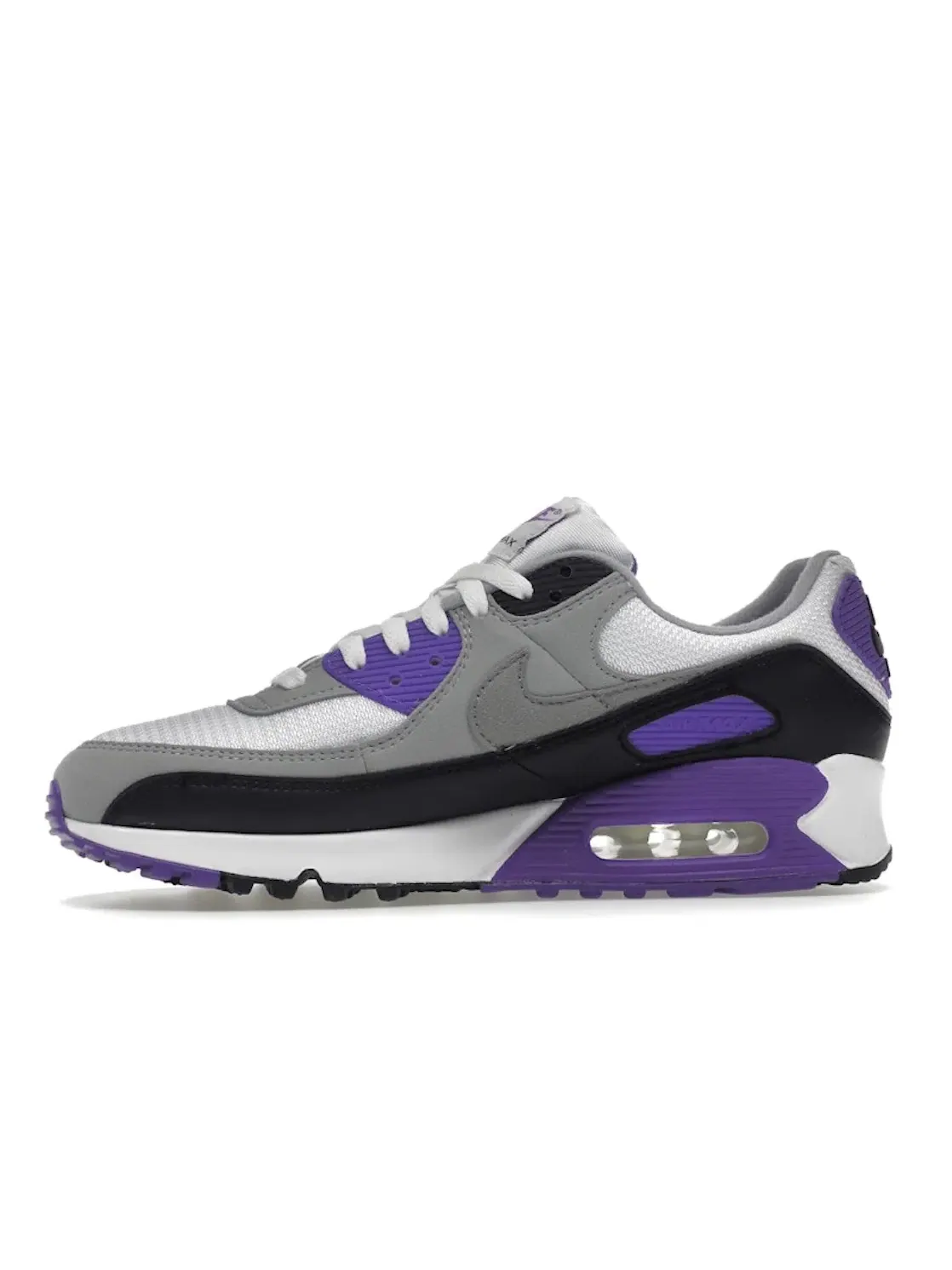 Мужские кроссовки Lifestyle Nike Air Max 90 Recraft — изображение 3 из 4, белый/серый--черный