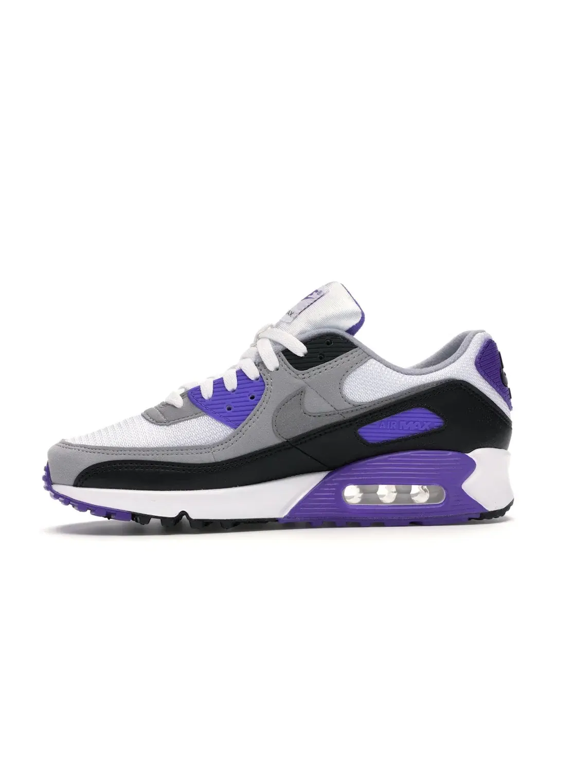 Женские кроссовки Lifestyle Nike Air Max 90 — изображение 3 из 4, белый/серый